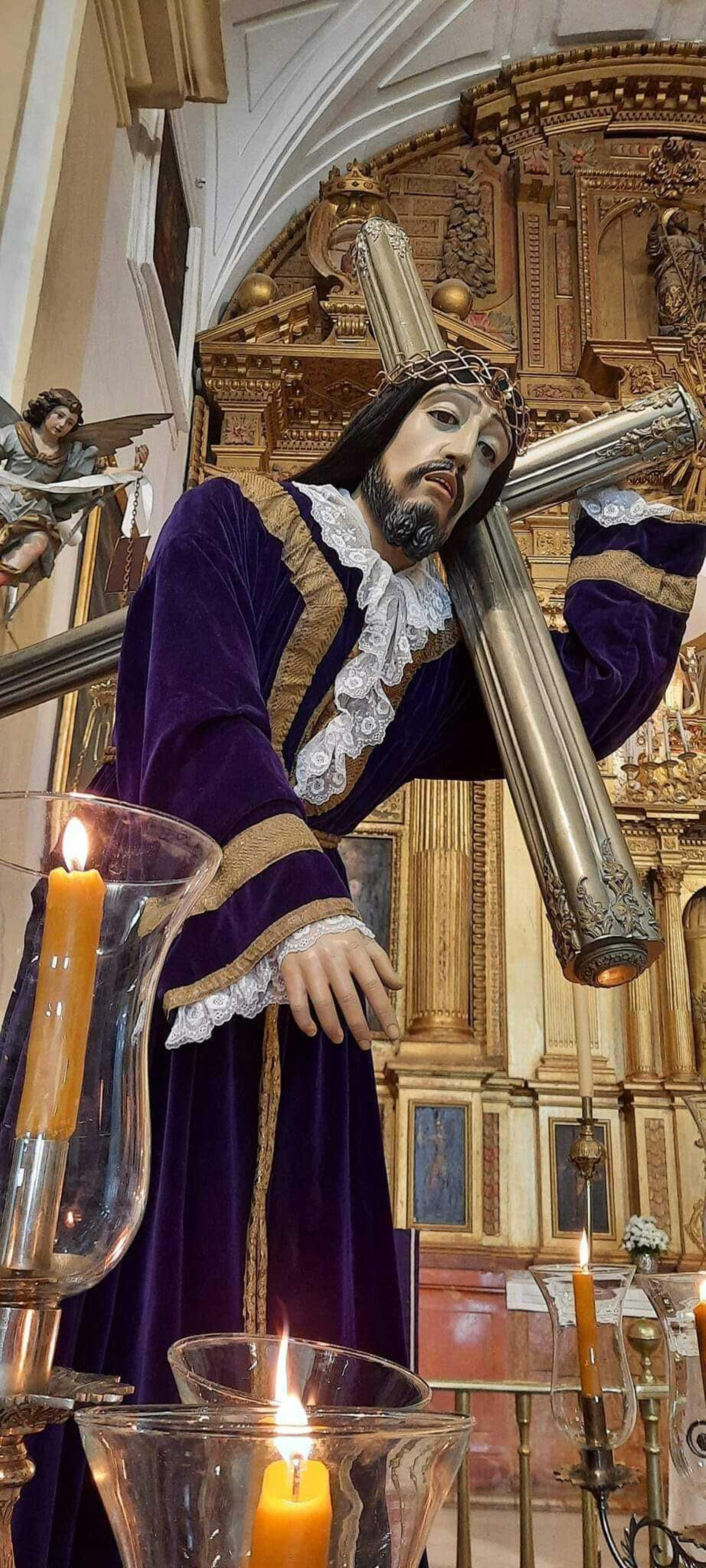 El traslado de las tallas de Pedro Muñoz de Toro en Lucena, en fotografías