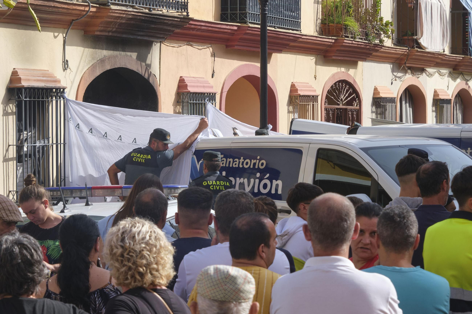 Incendio en Guillena, donde fallecen cuatro miembros de una misma familia