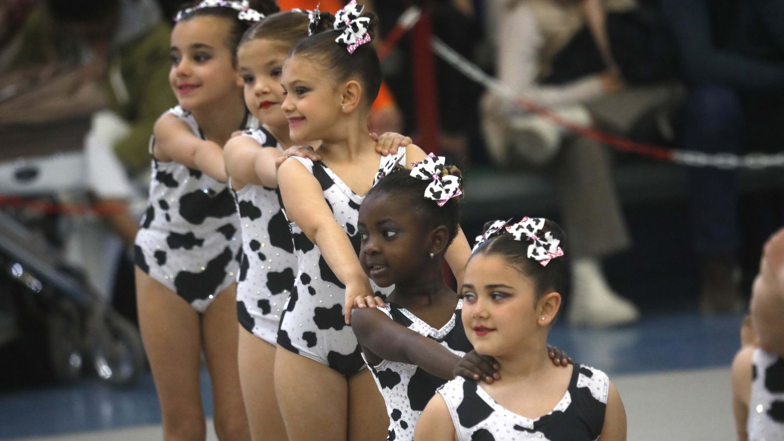 Torneo de gimnasia ritmica en el Tesorillo