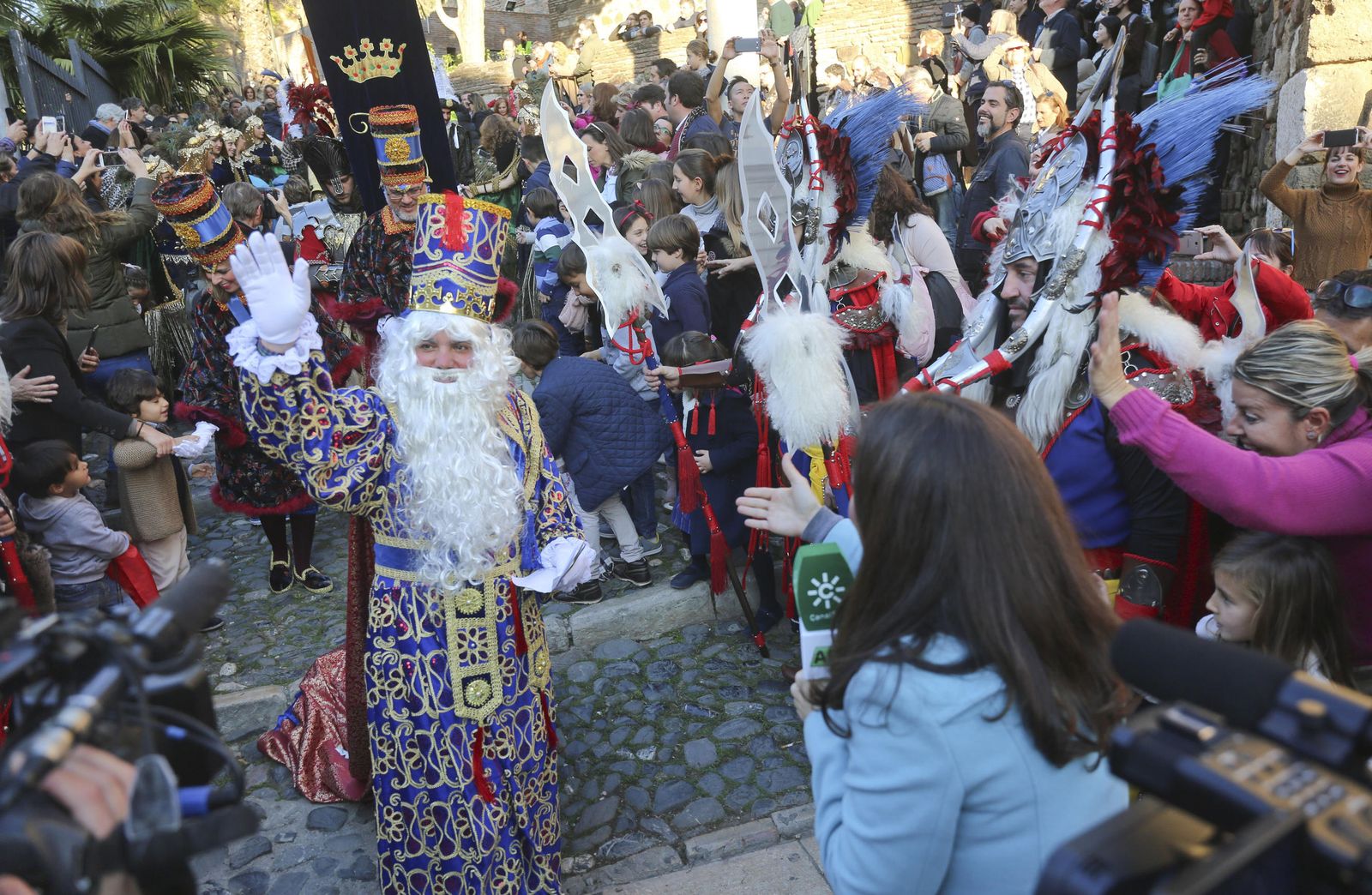 Las imágenes de la cabalgata de los Reyes Magos