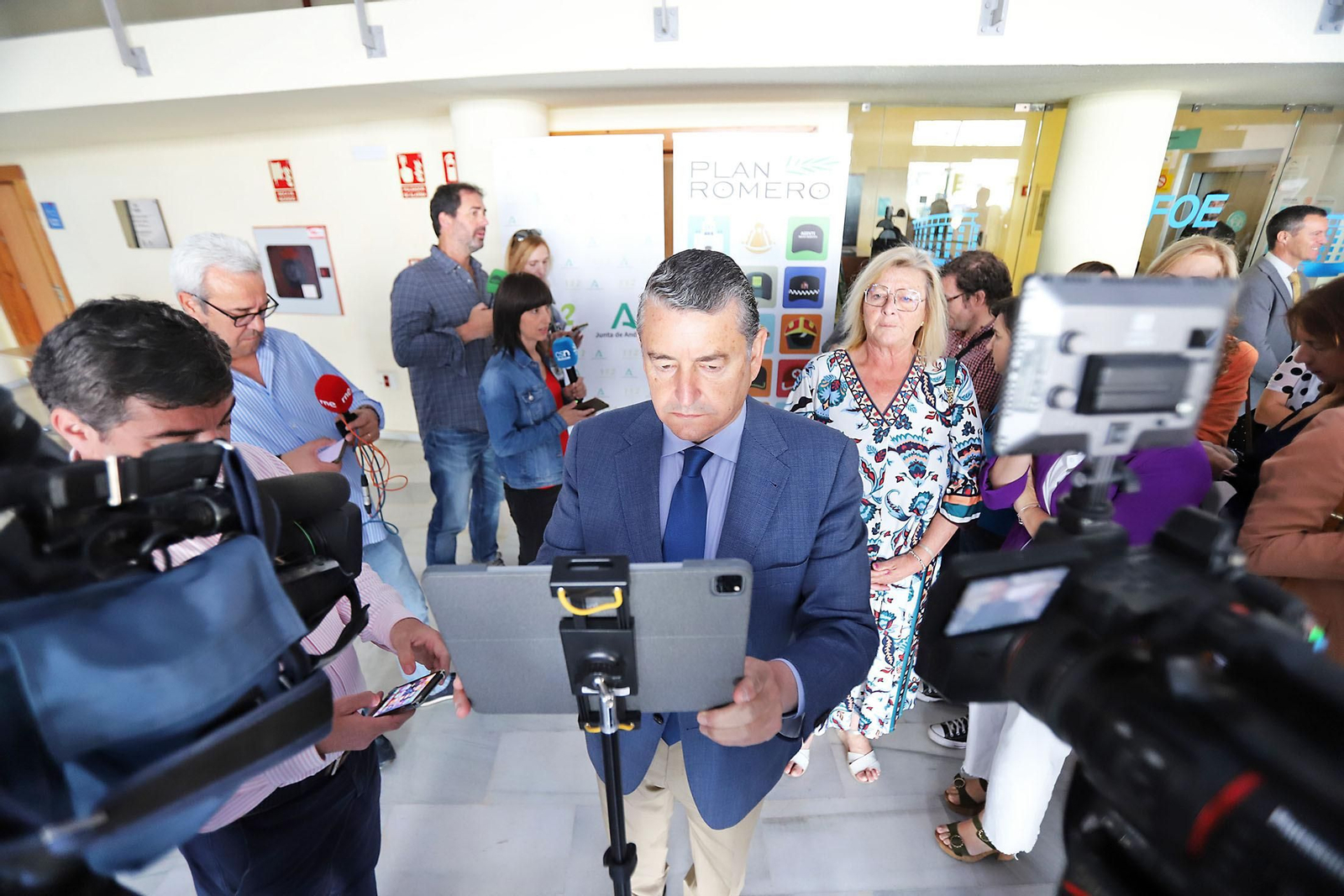 Imágenes de la reunión del Comité Asesor del Plan Romero 2023.