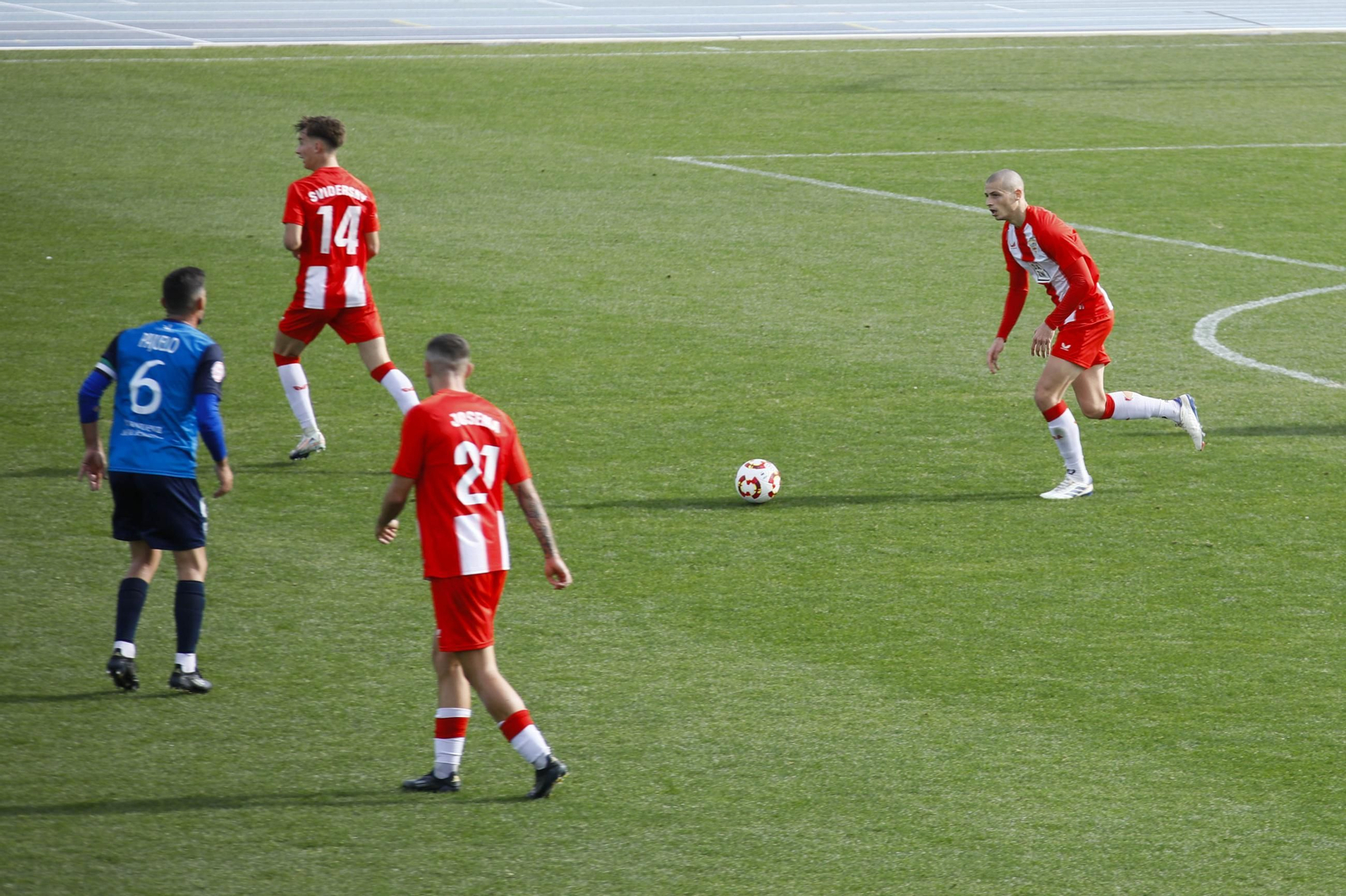 Imágenes del partido entre Almeria B contra Villanovense de segunda RFEF