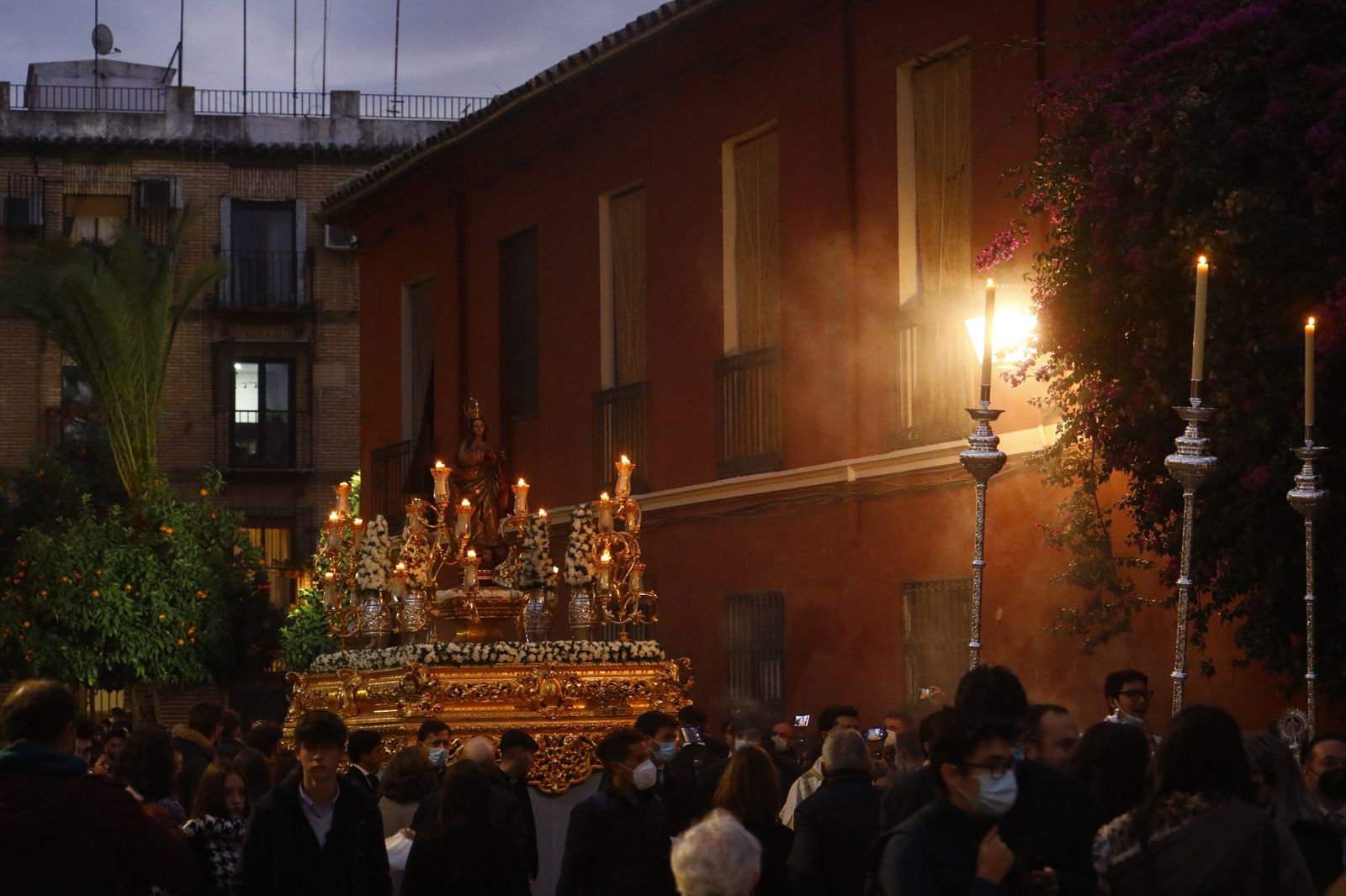 La procesión de la Inmaculada, en fotografías.