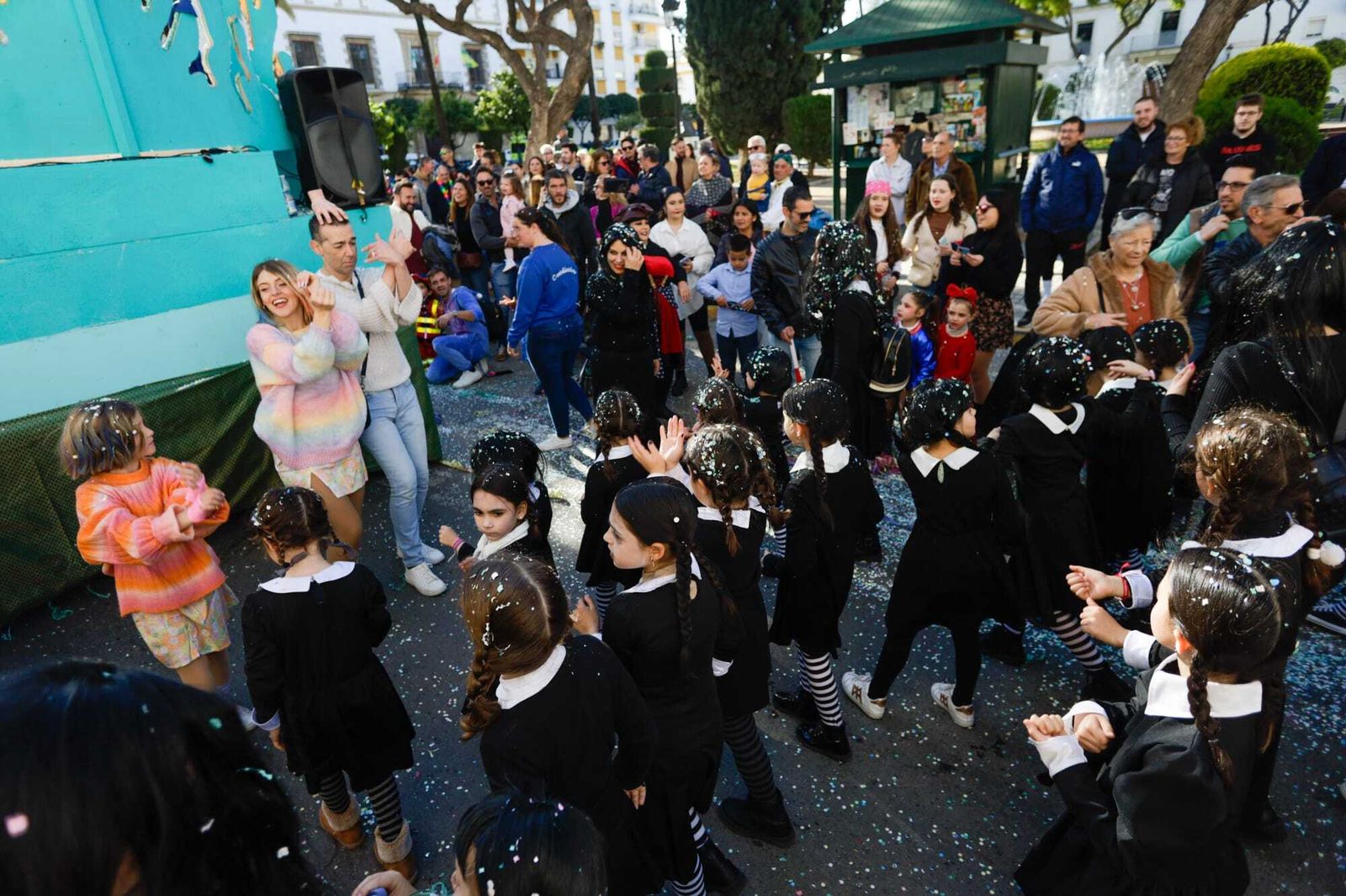 Las imágenes de la cabalgata en el Puerto de Santa María.