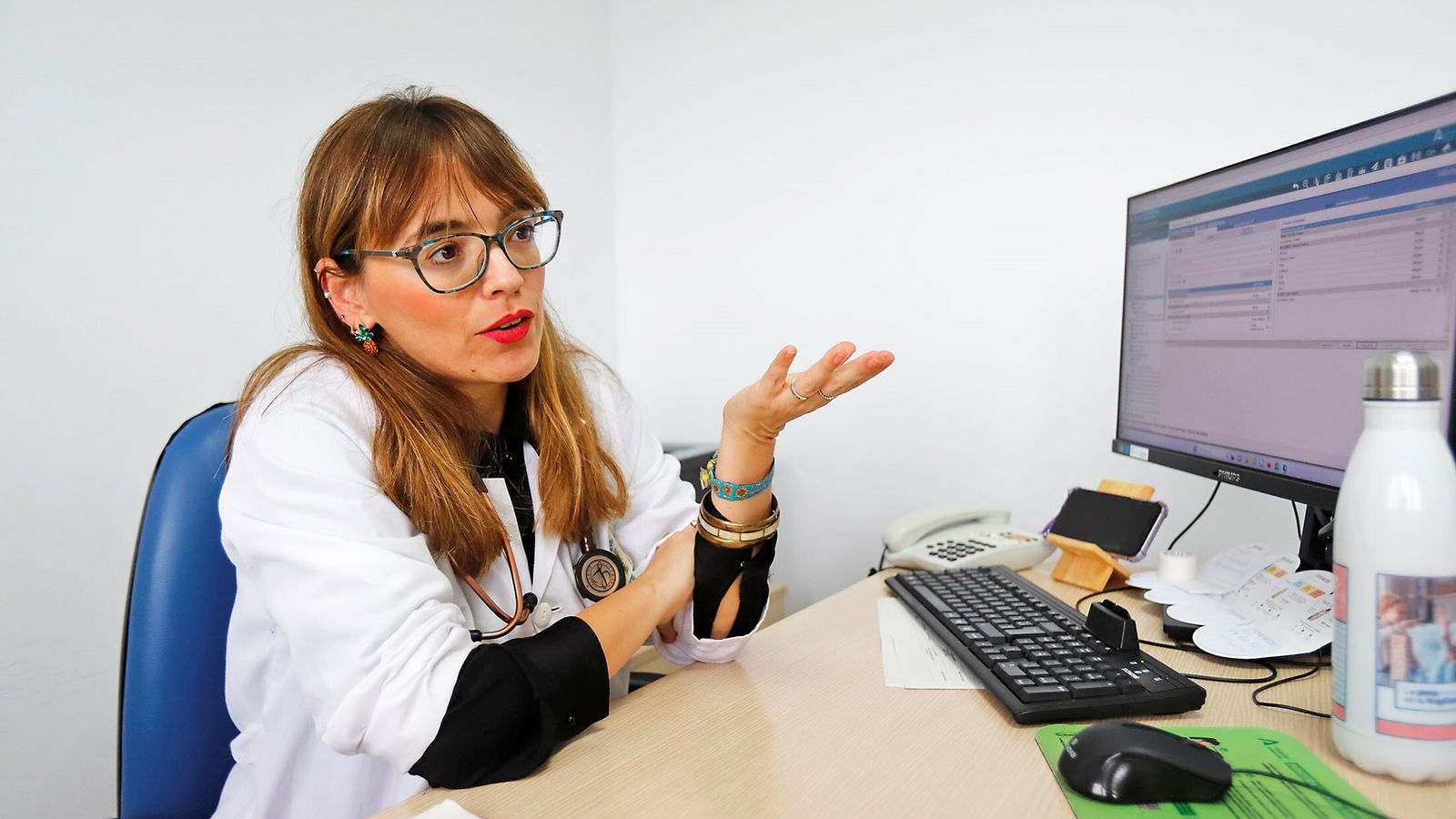 La internista del hospital Infanta Elena, Maryam Sidahi Serrano.