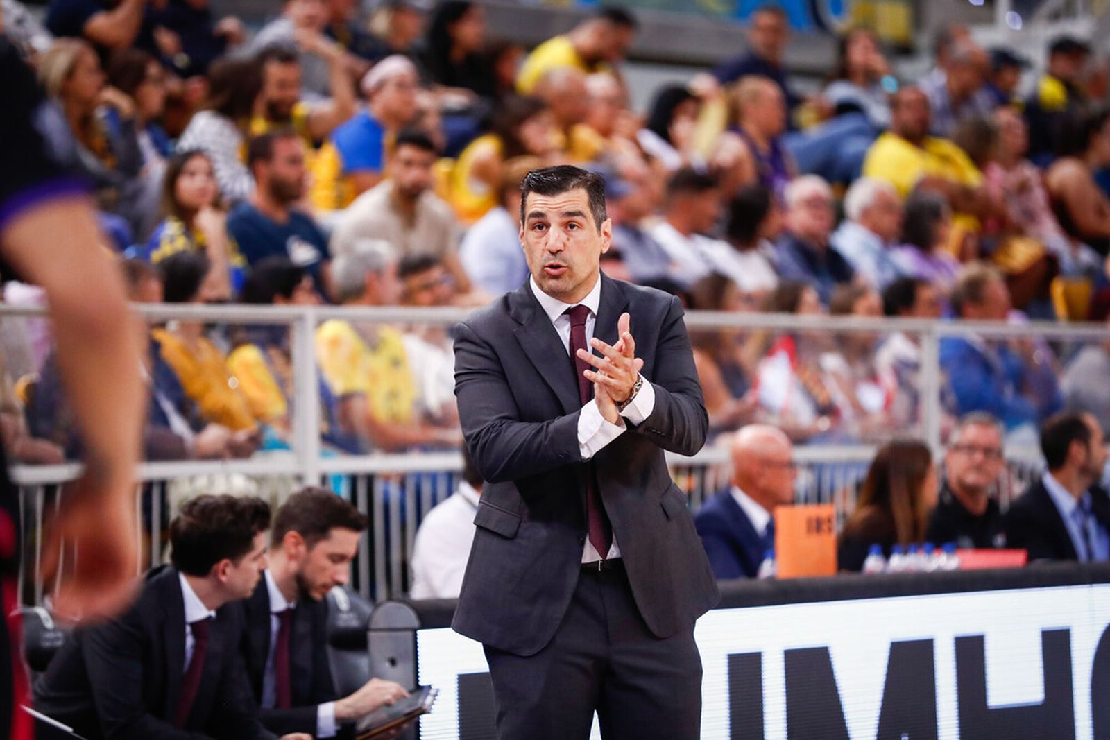 El granadino durante el encuentro