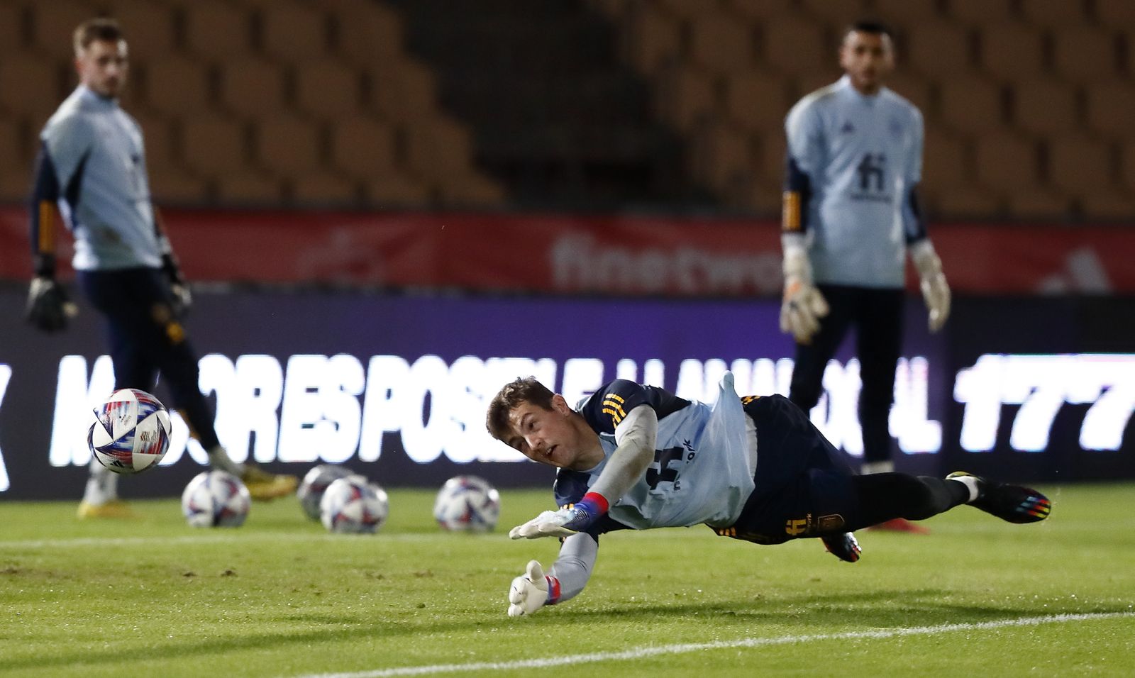 Las imágenes de la selección sub 21 en Sevilla