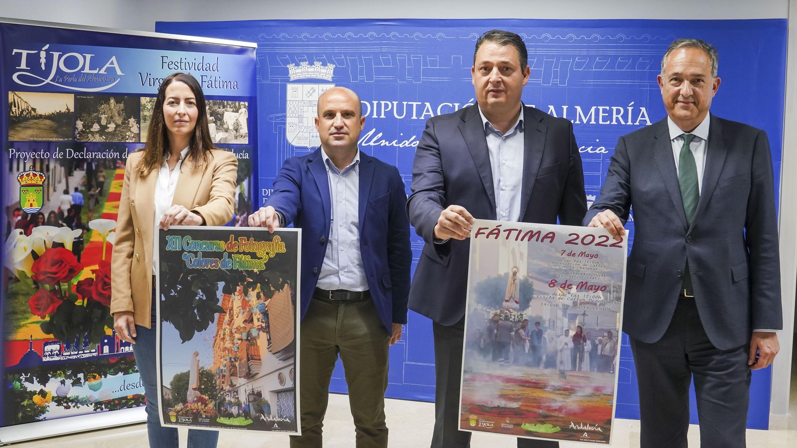 Presentación de las fiestas en la Diputación de Almería.