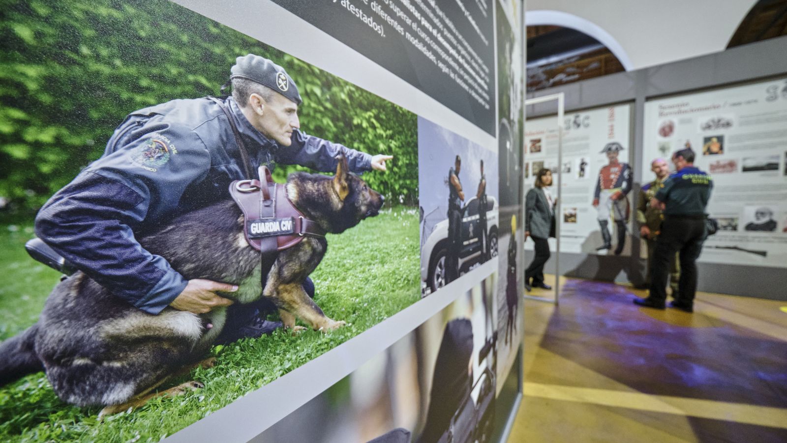 Las imágenes de la la exposición 'La Guardia Civil al servicio del ciudadano'