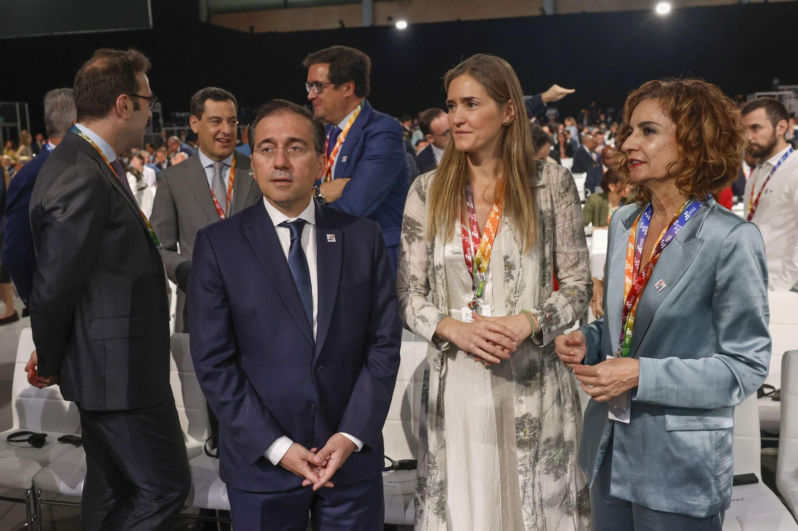 Las fotos de la primera jornada de la cumbre de la ONU en Sevilla