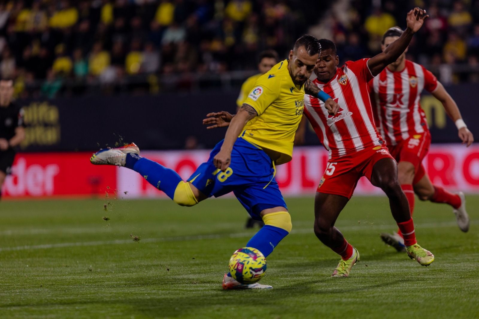 Las imágenes del Cádiz CF-Almería.