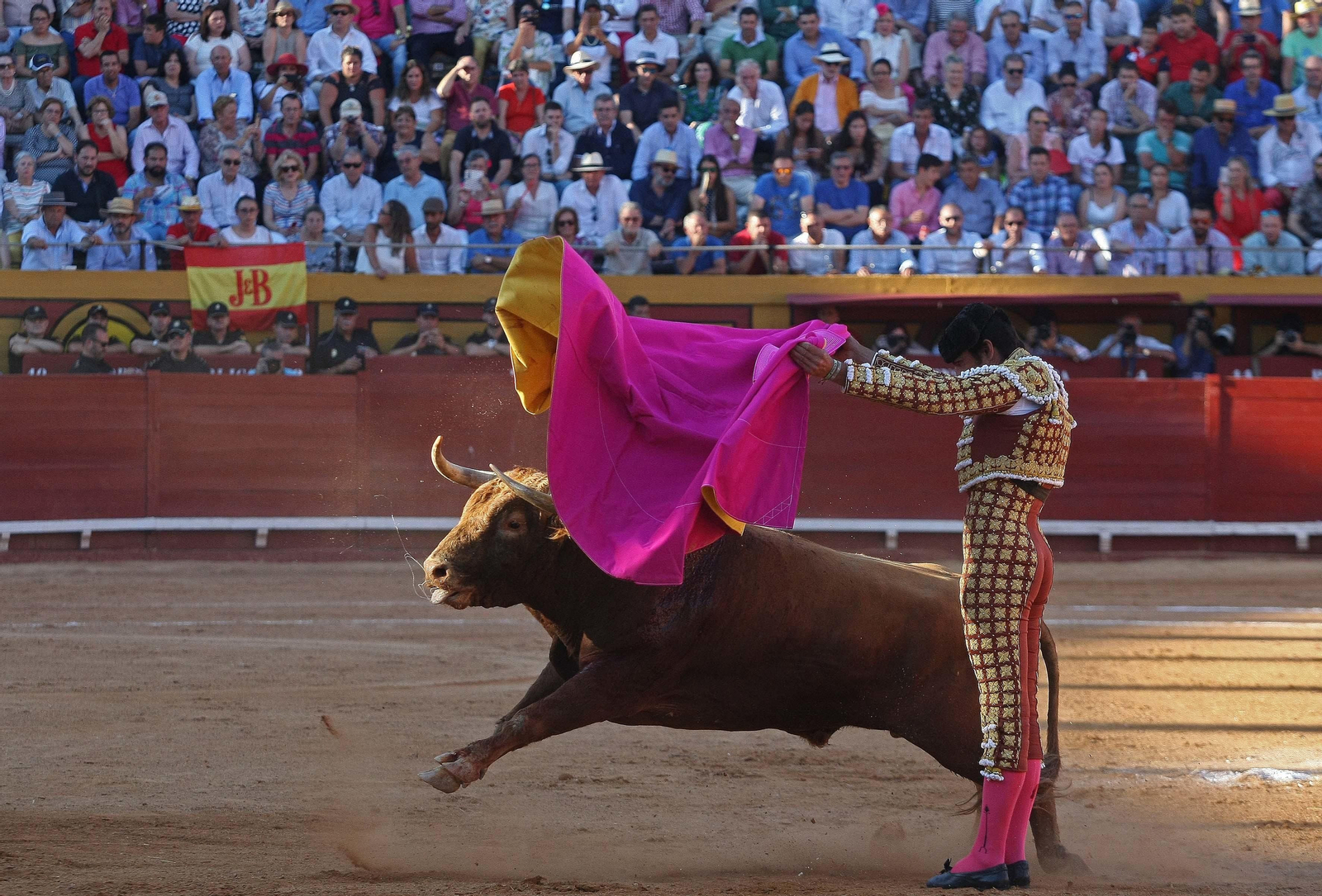 Las imágenes de la reaparición de José Tomás en Algeciras
