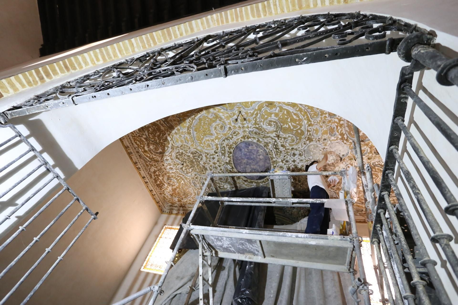 Visita guiada a las obras de la Iglesia de Santa Catalina