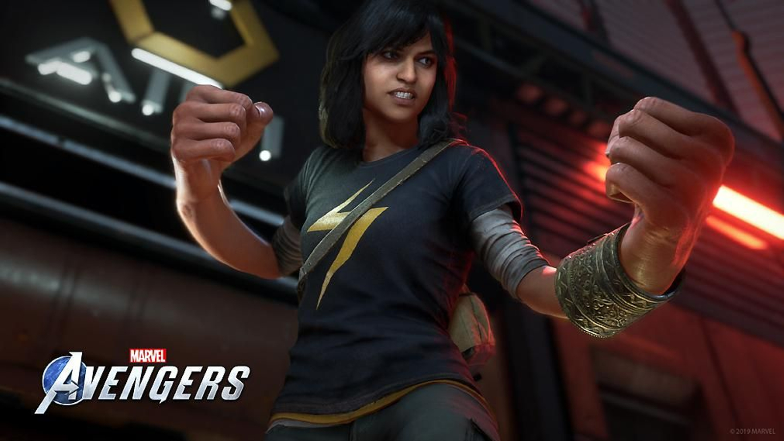 Kamala Khan en el videojuego 'Marvel's Avengers'