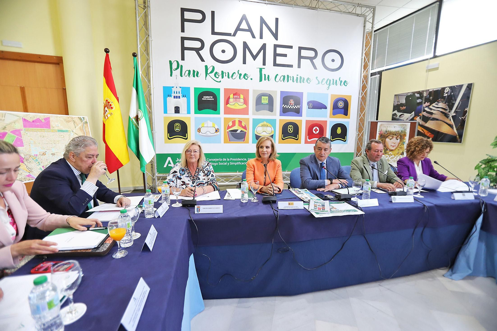 Imágenes de la reunión del Comité Asesor del Plan Romero 2023.