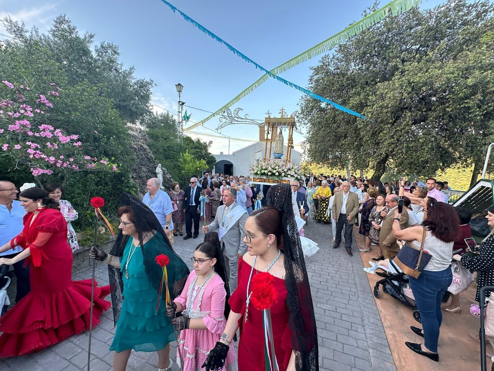 Fiestas de Villar Bajo, en Martos, en honor a Nuestra Señora de Fátima, en imágenes