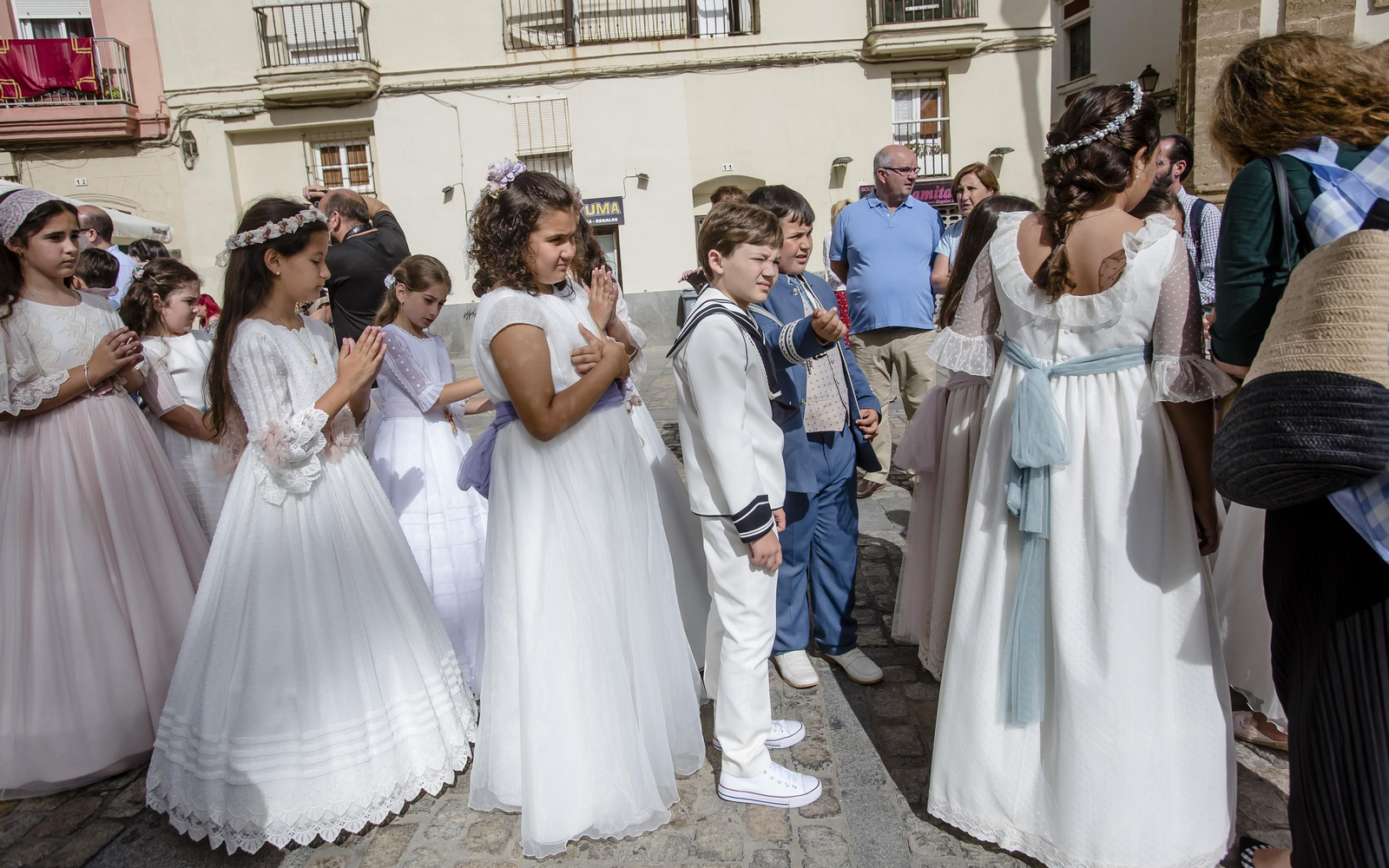 Las imágenes de la procesión del Corpus