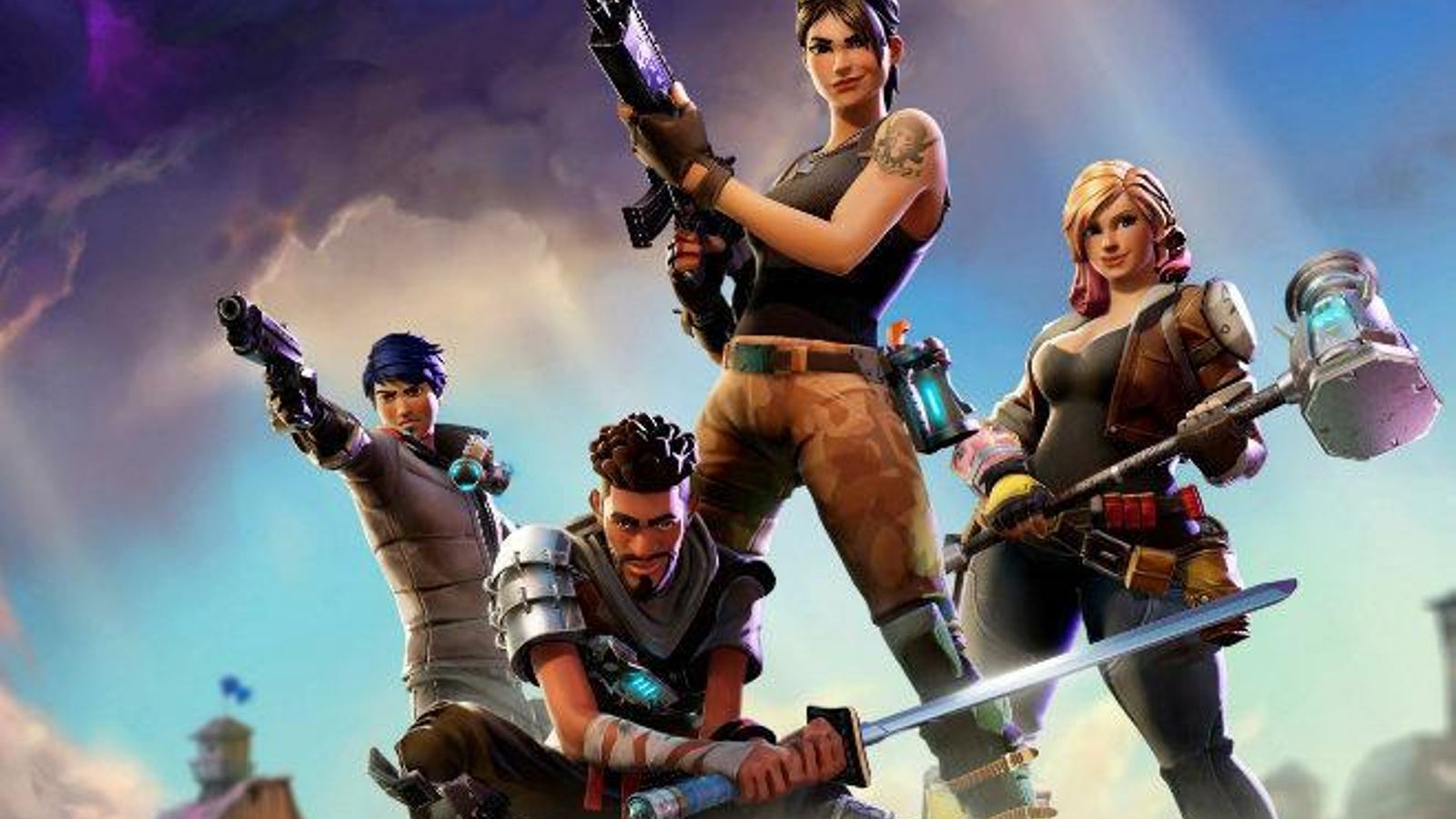 Los personajes del vídeojuego 'Fortnite'.