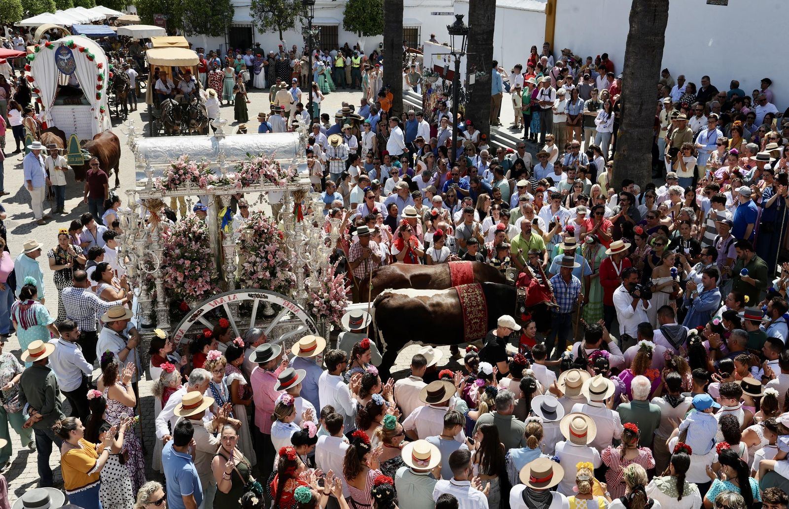 Presentación de las hermandades en Villamanrique