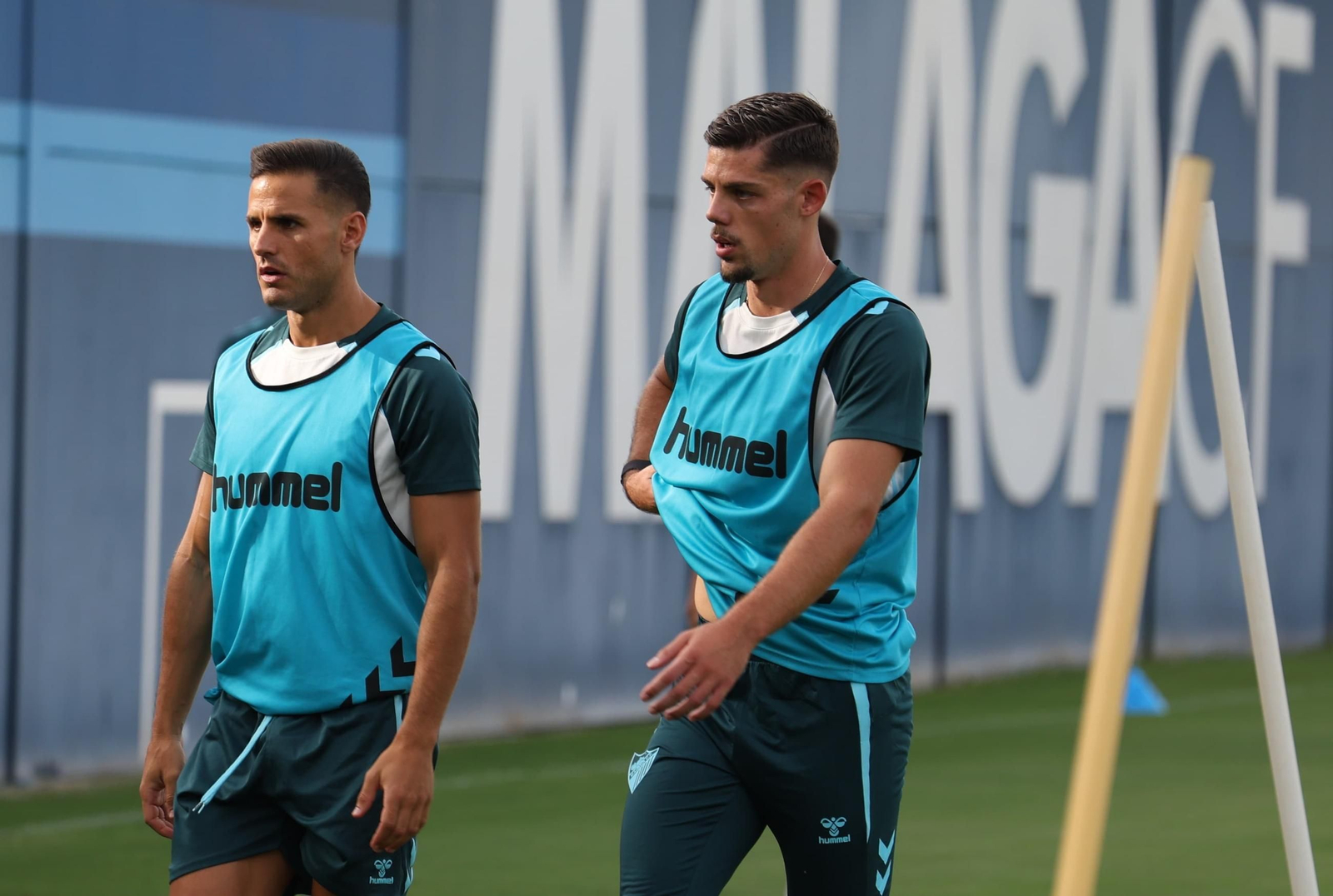 Javi Montero ya trabaja con el Málaga CF en el Anexo de La Rosaleda