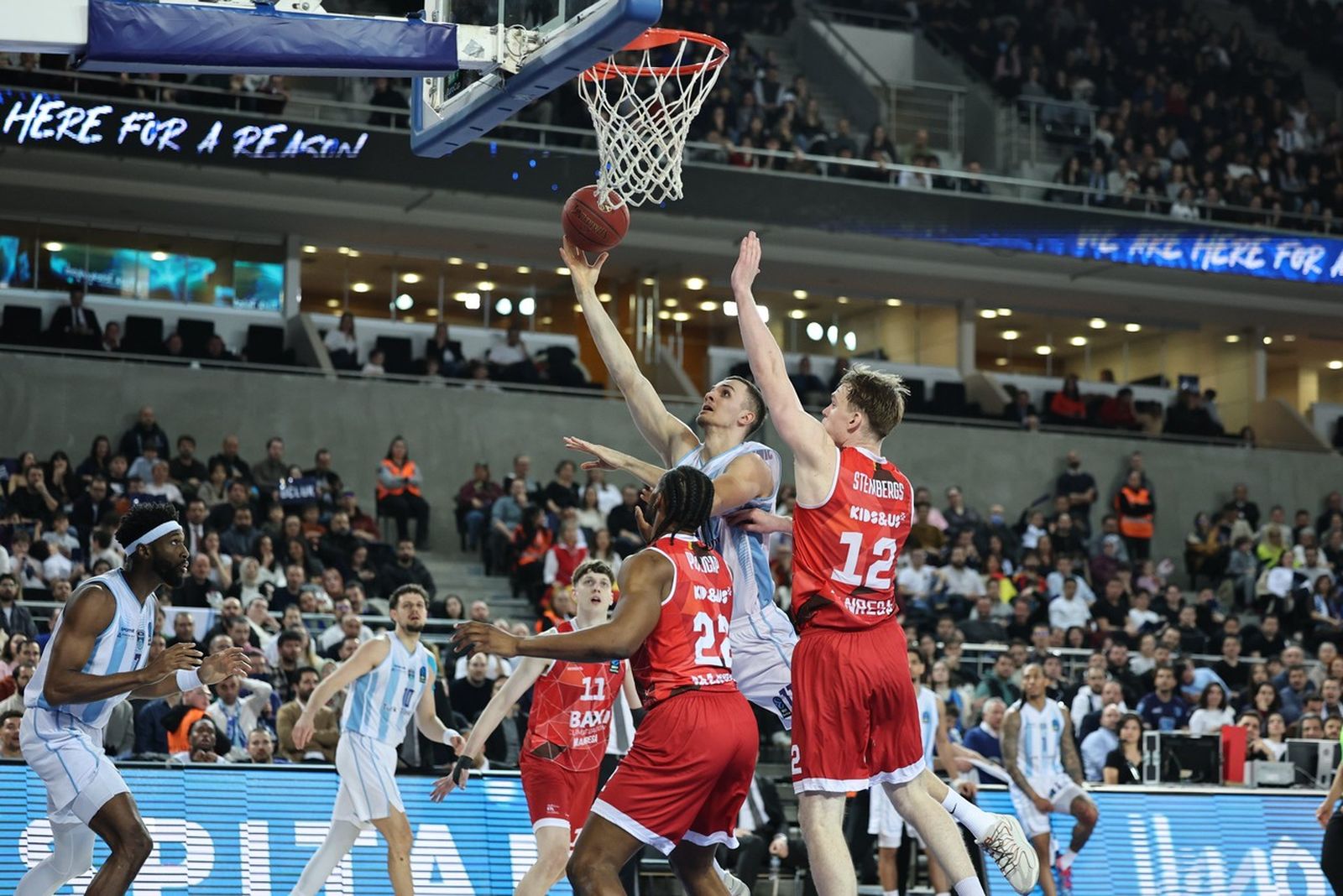 Una acción del partido jugado en Turquía