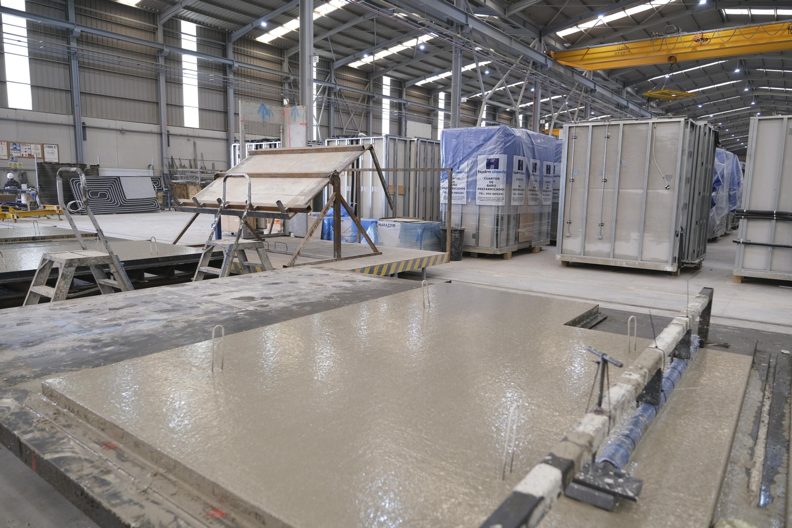 Bendición de las instalaciones de Hydrodiseño, en Huércal Overa (Almería)