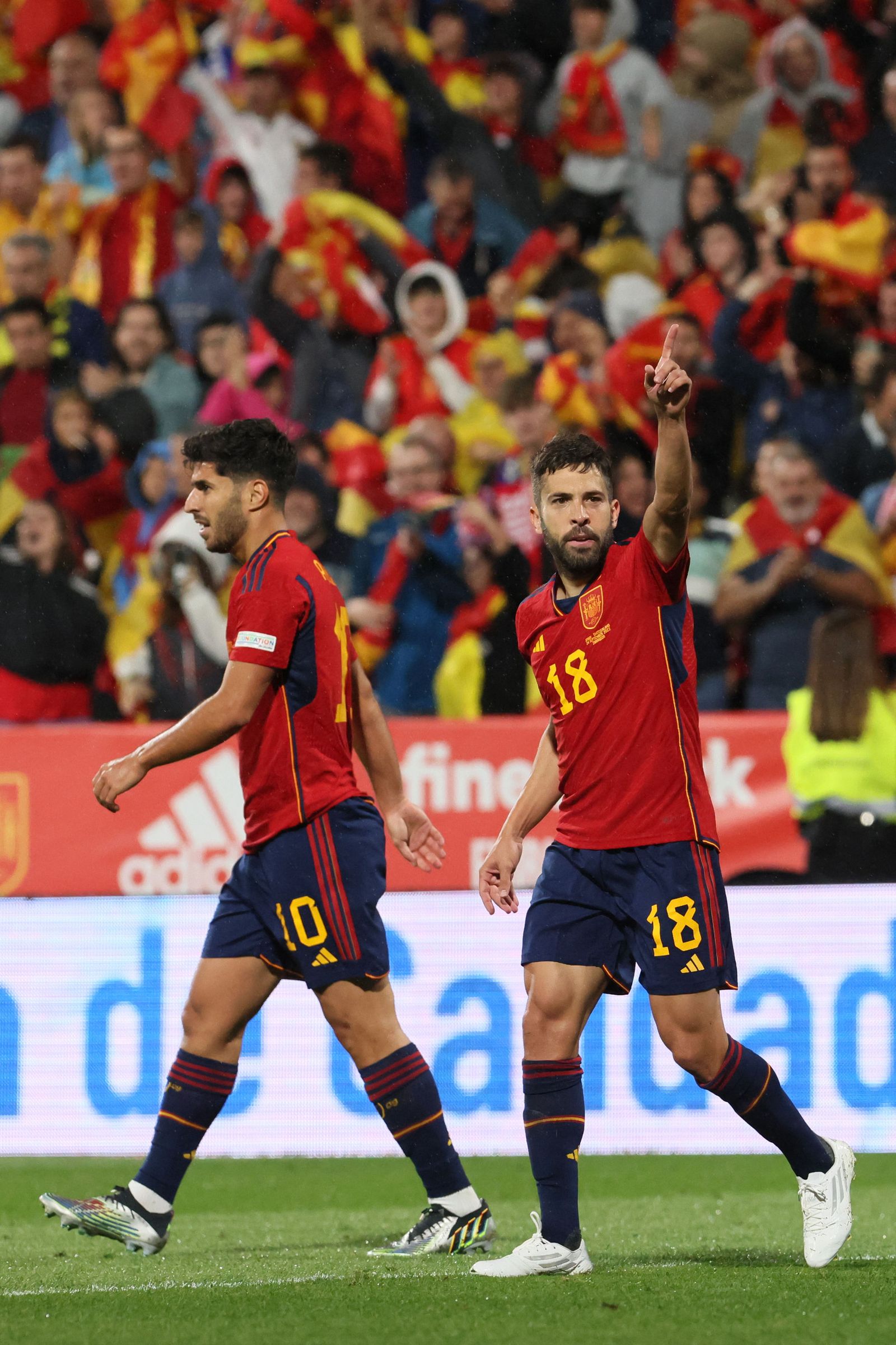 Las imágenes del España-Suiza