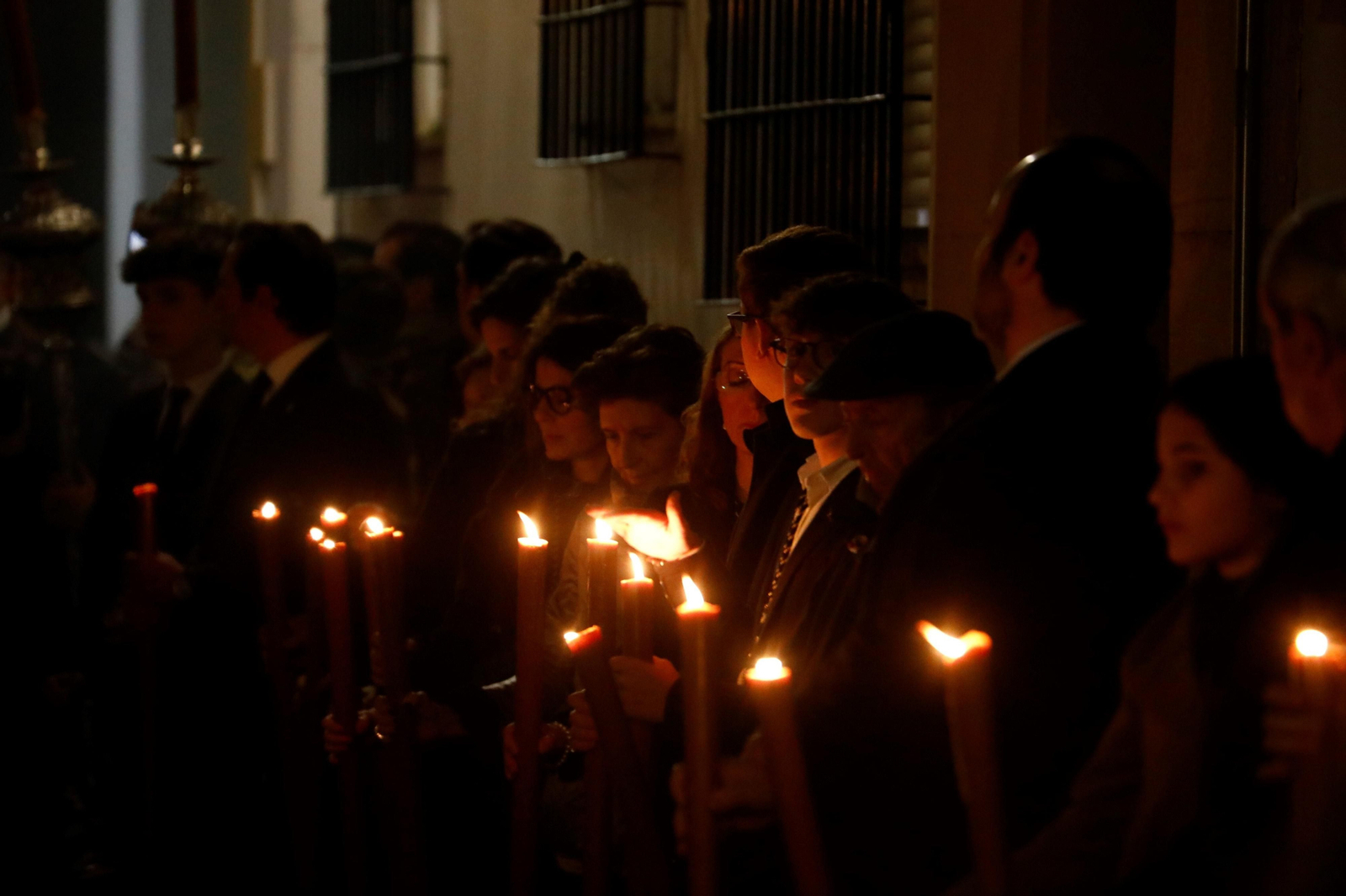 Las imágenes del vía crucis del Cristo de la Clemencia de Córdoba