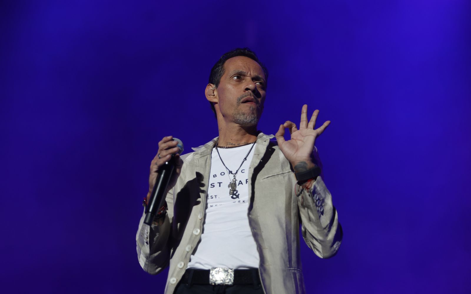 Las imágenes del concierto de Marc Anthony en Sevilla
