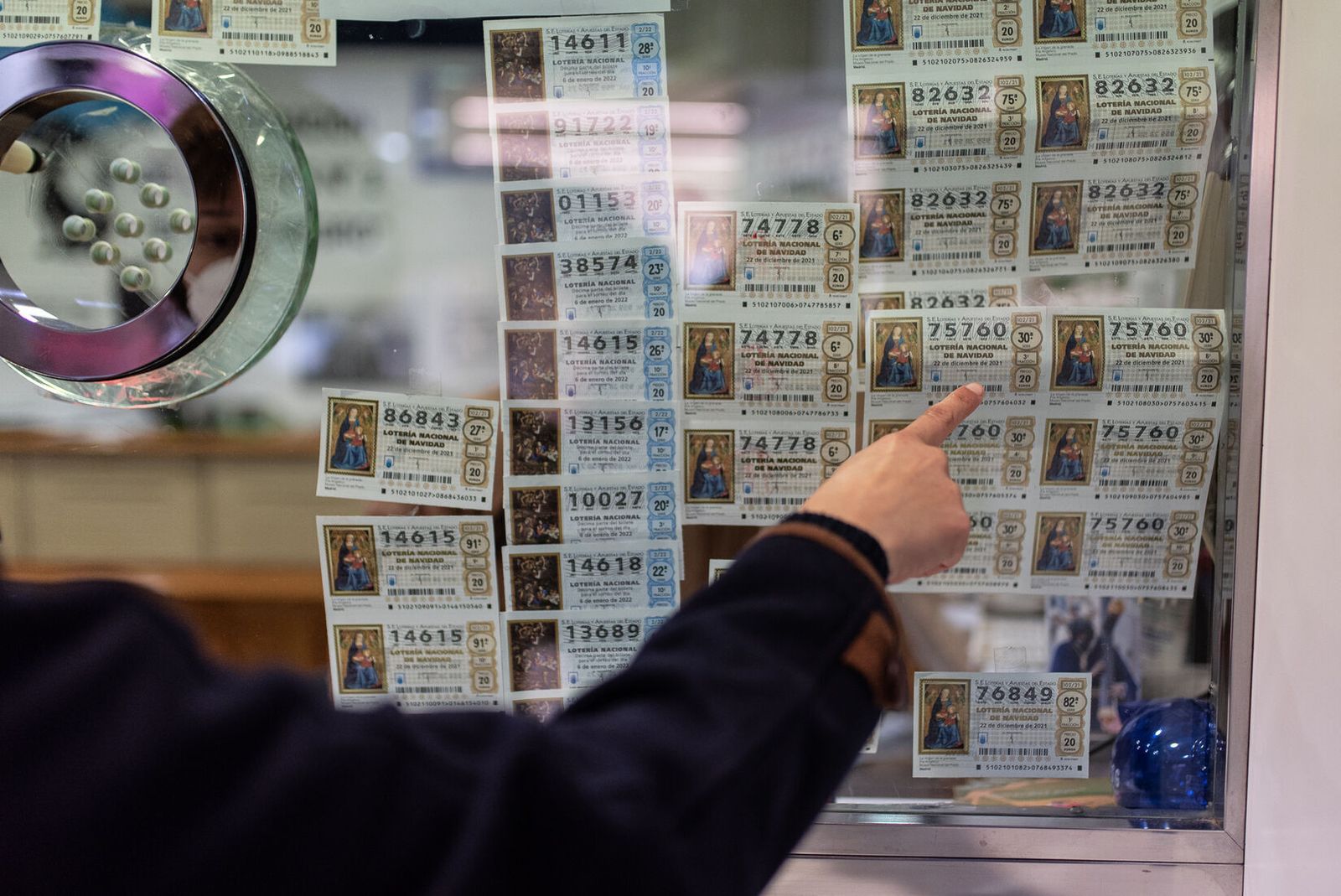 Administración de lotería.