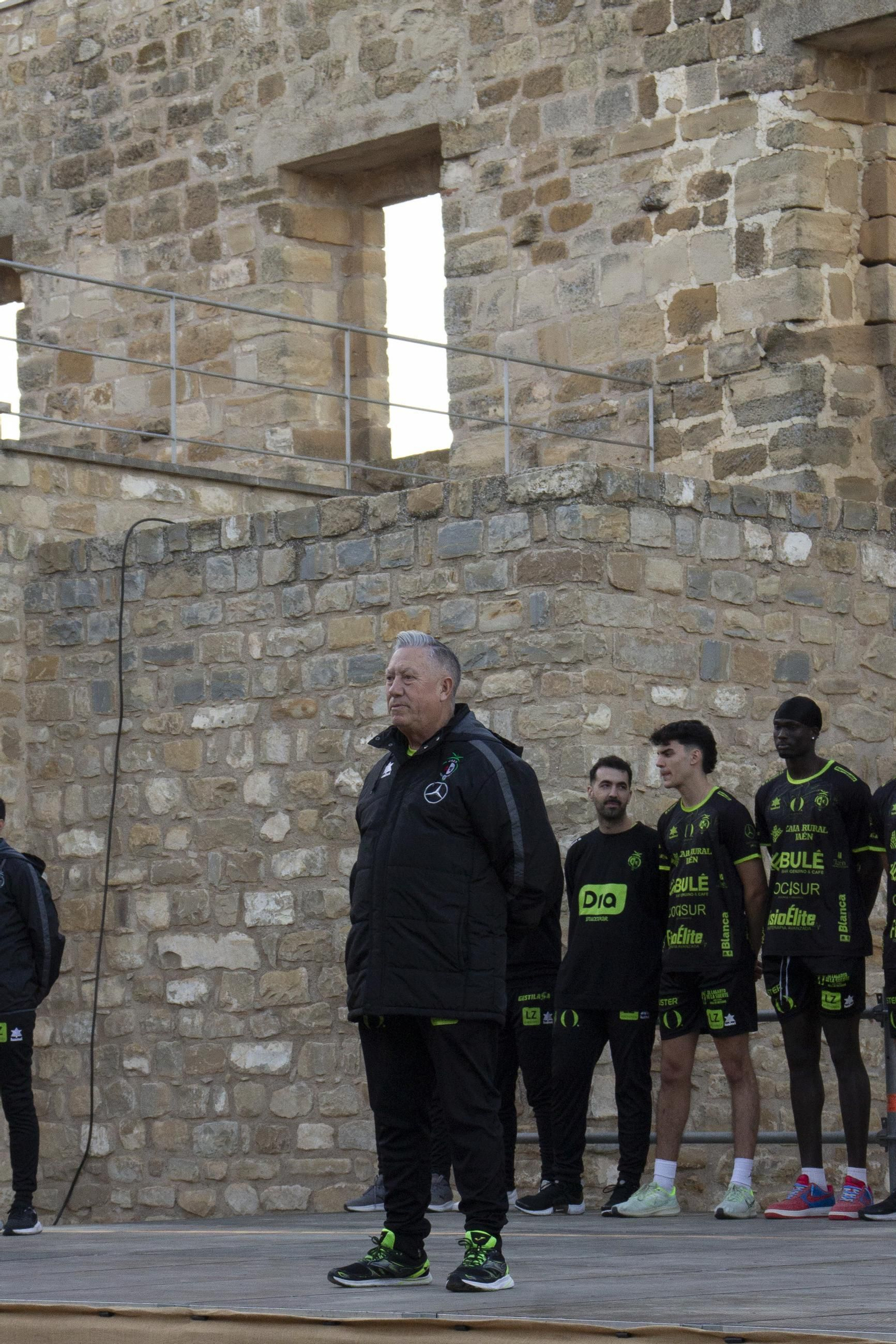 Presentación del Jaén Paraíso Interior FS en el Castillo de Sabiote, en imágenes