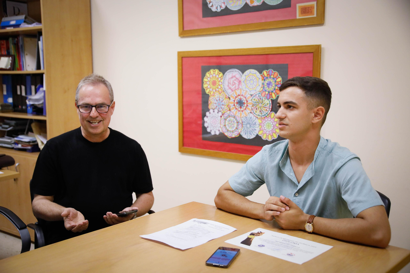 Un alumno del IES Maestro Padilla, máxima nota en la selectividad, en imágenes
