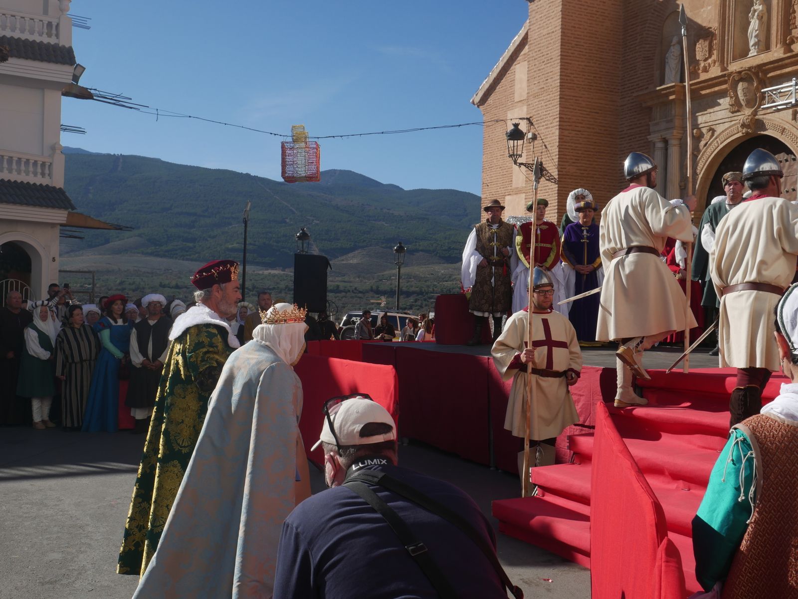Imágenes de la "visita de los Reyes Católicos" a Fiñana