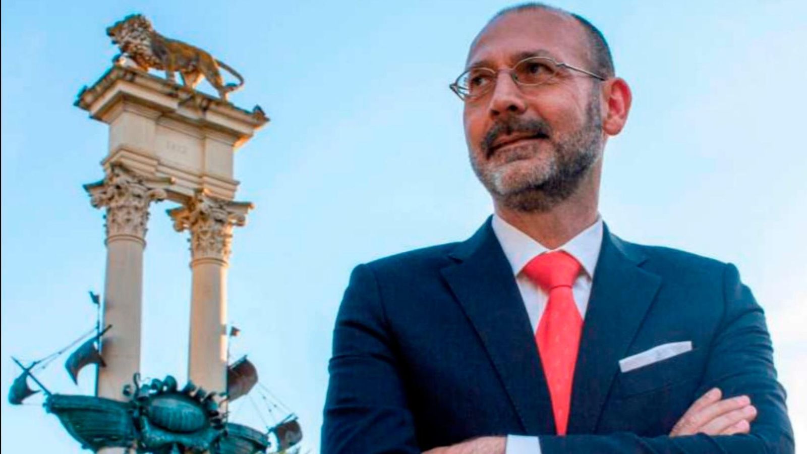 El candidato José Antonio Fernández