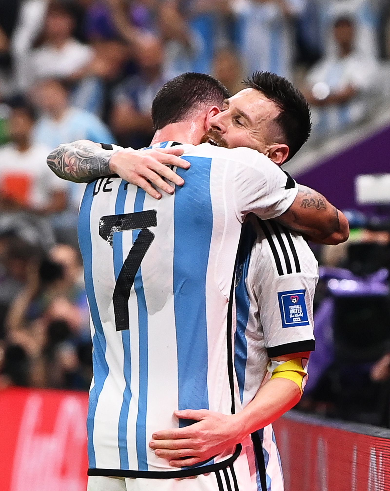 Las fotos de Messi contra Croacia