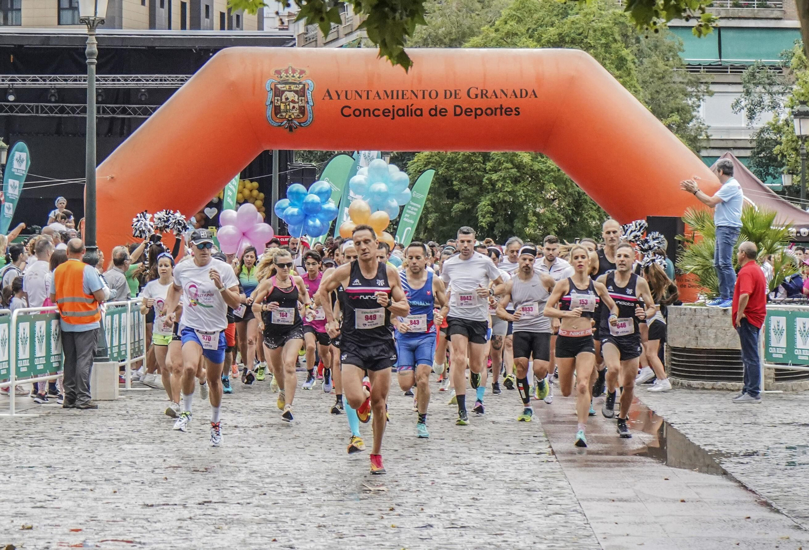 La Carrera de la Mujer de Granada, en imágenes