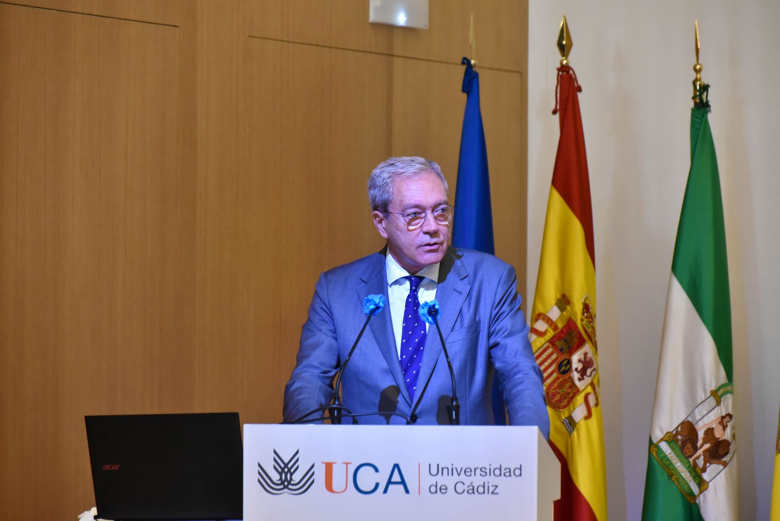 El consejero Rogelio Velasco.