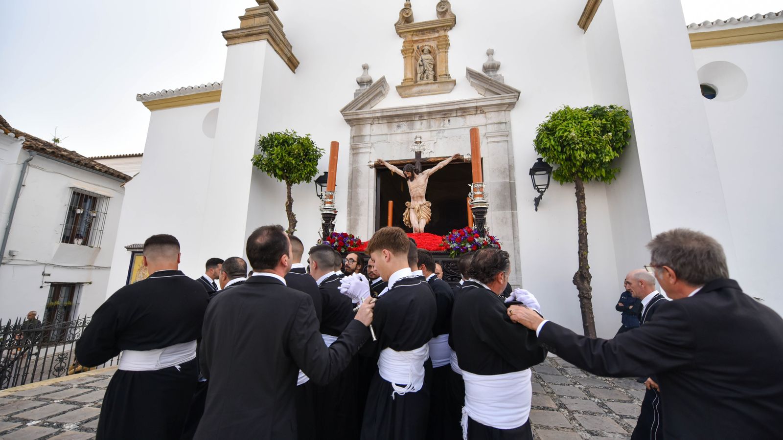 Fotos del Jueves Santo en San Roque: La Buena Muerte y Amargura