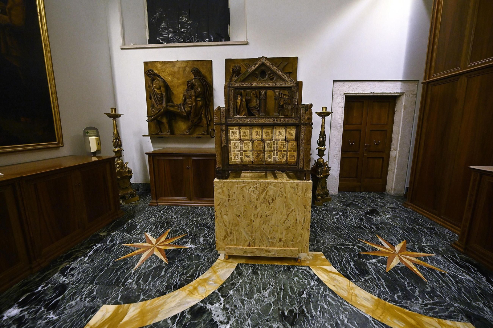 Restauración del Baldaquino de Bernini en el Vaticano