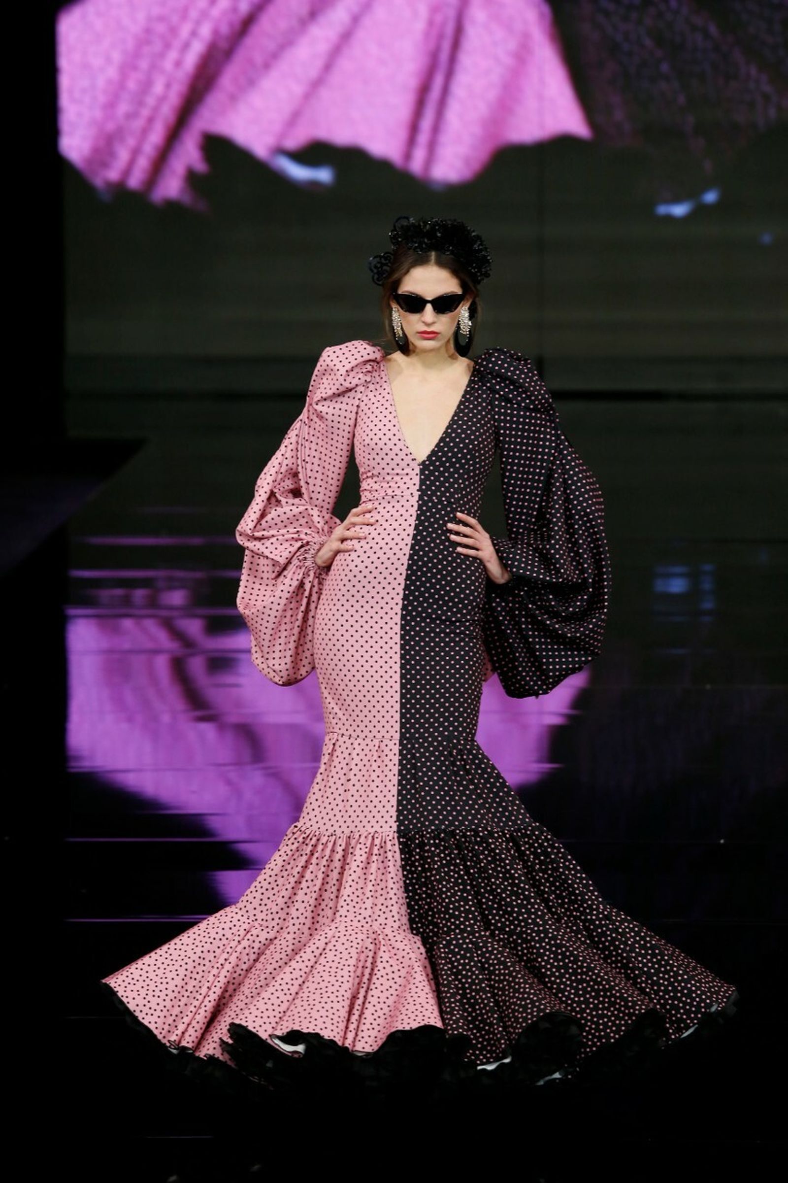 Desfile de Pilar Arregui en la pasarela Emprende Lunares, Simof 2020