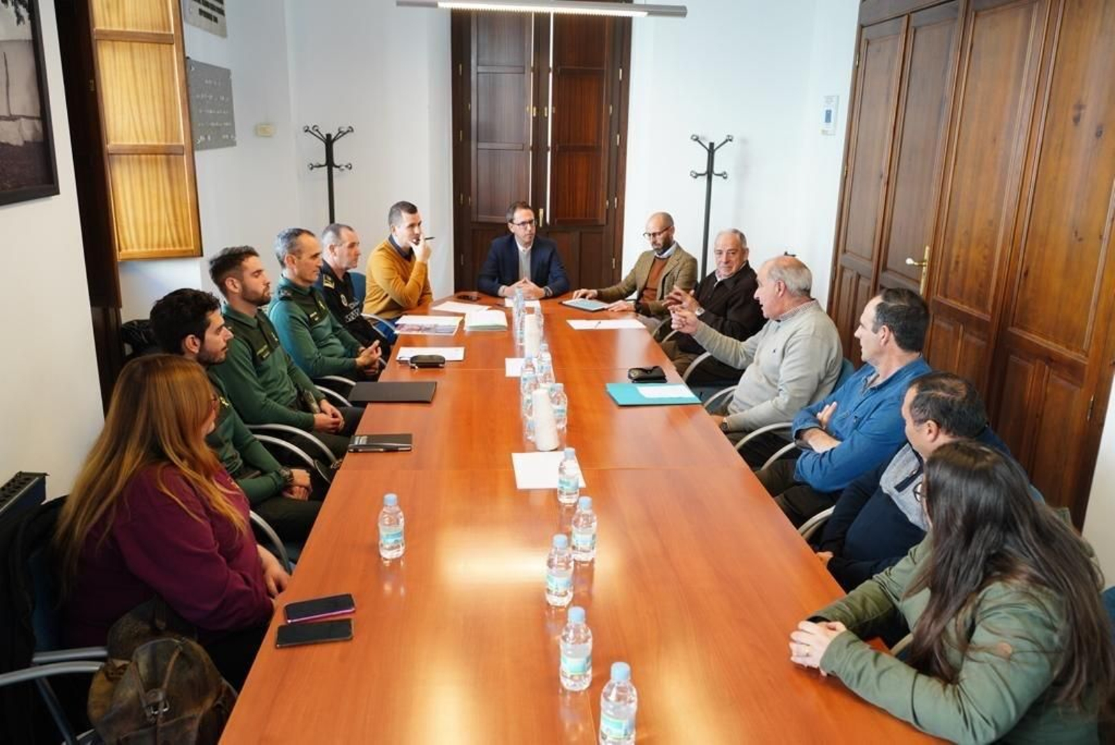 Reunión del Plan de Seguridad.