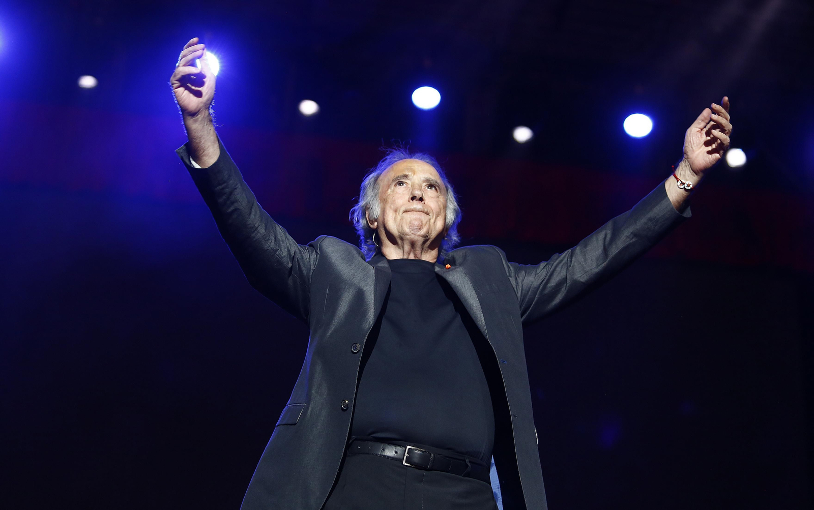 El último concierto de Serrat en Málaga (fotos)