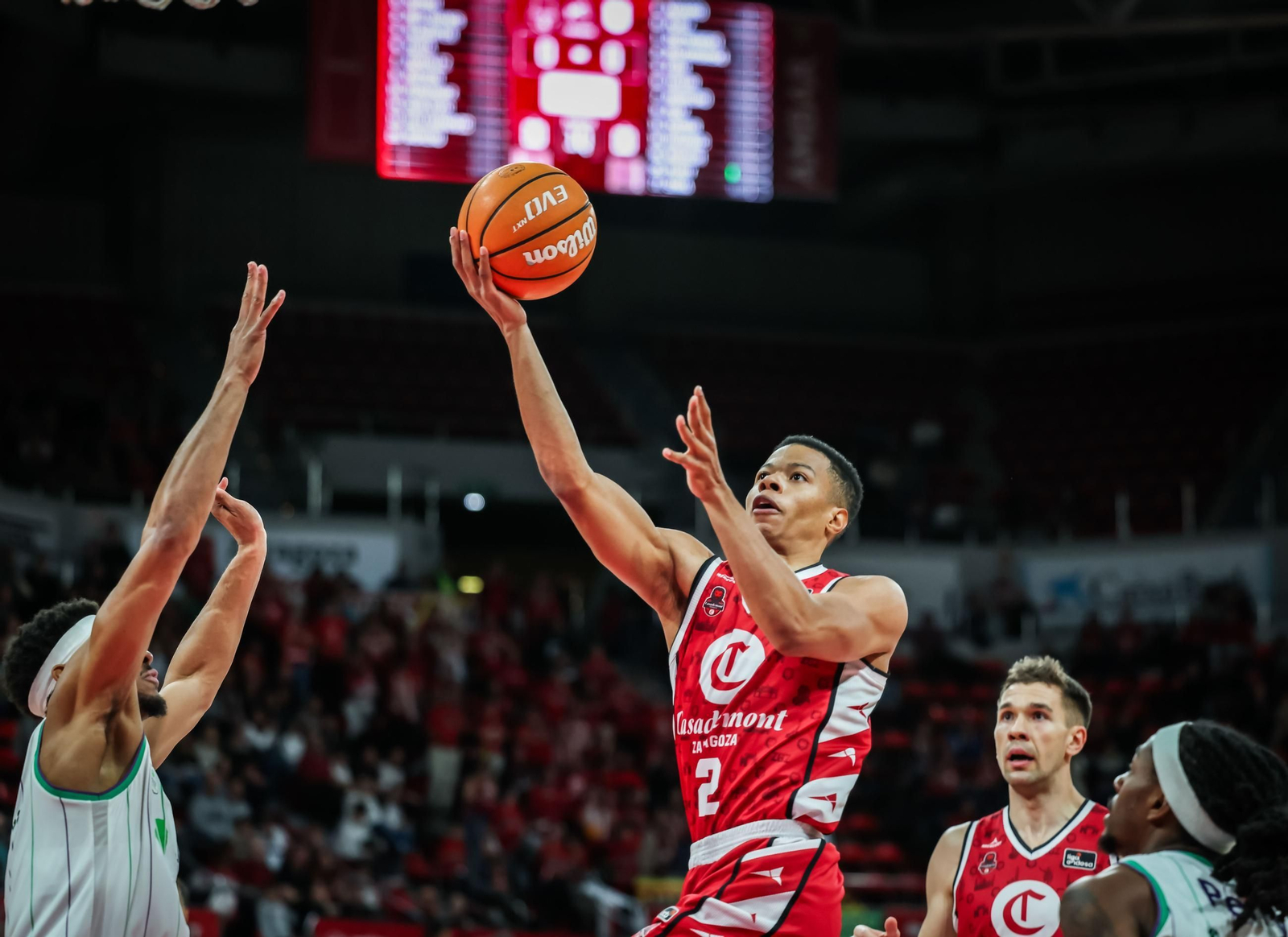 El Casademont Zaragoza-Unicaja, en fotos