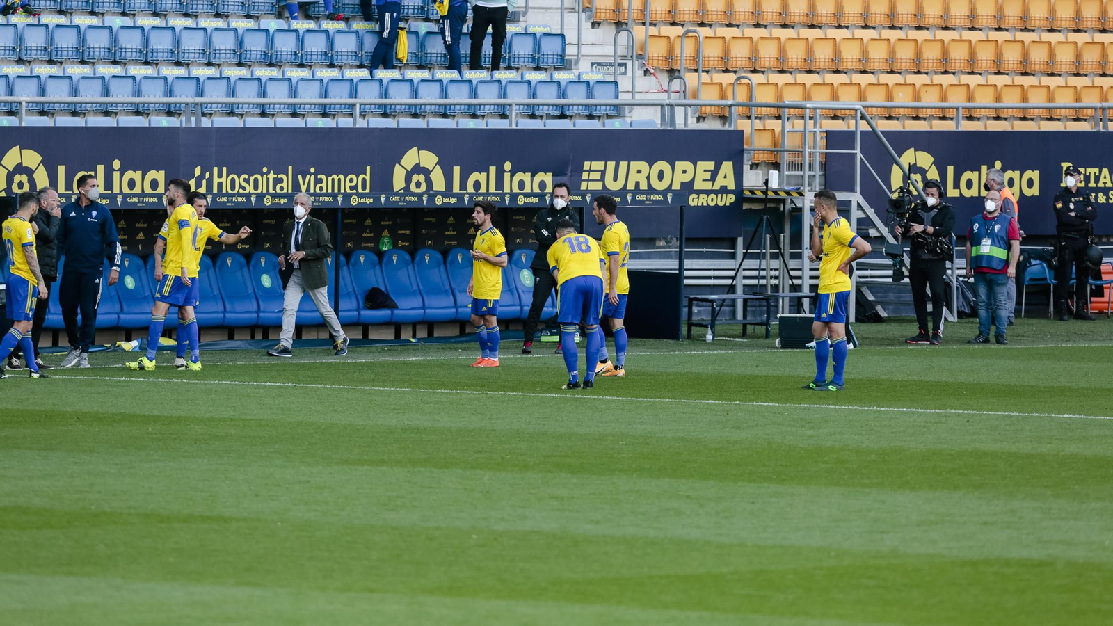 Las Imágenes del partido Cádiz-Valencia