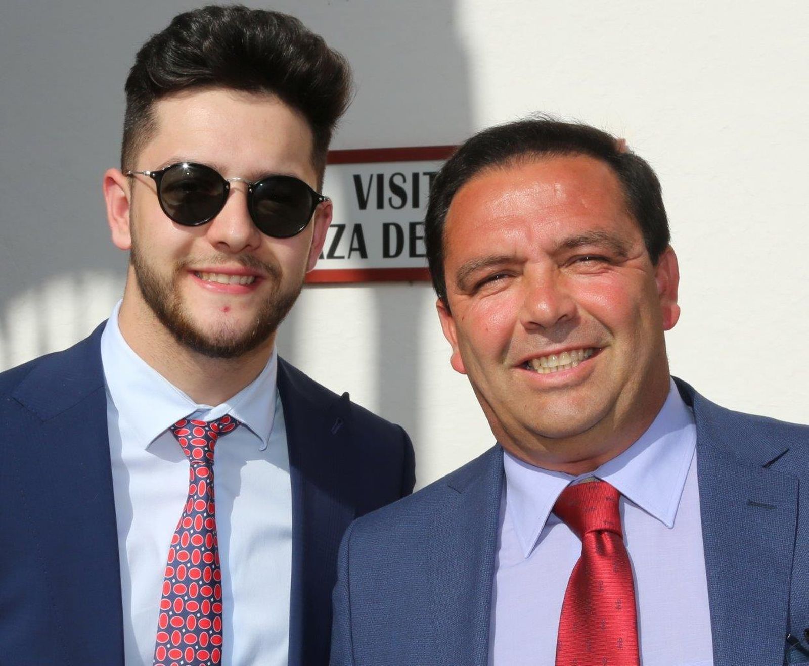 Miguel Ángel Gallardo y Víctor Ruiz, hermano de Espartaco