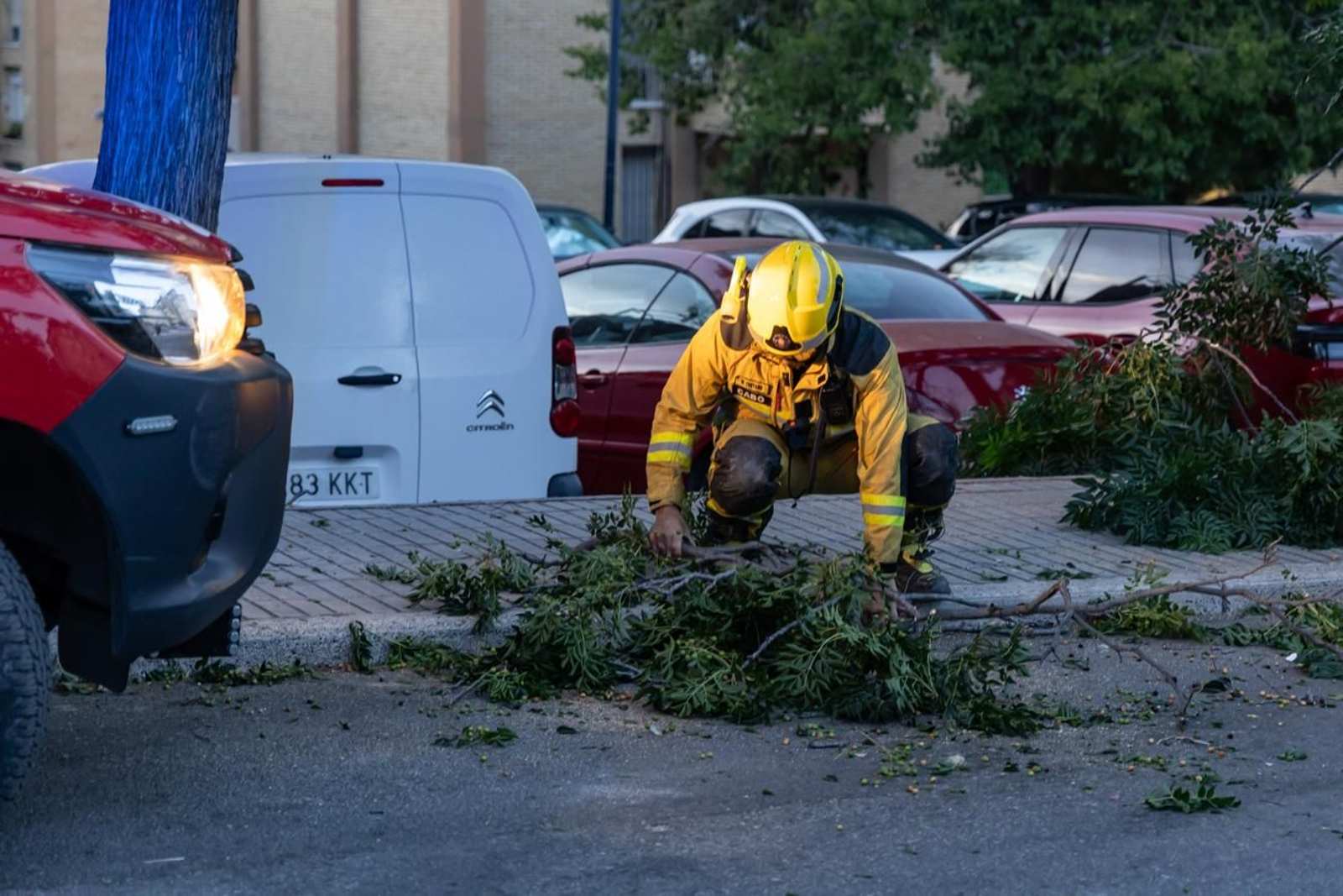 Un día junto a los bomberos de Jaén