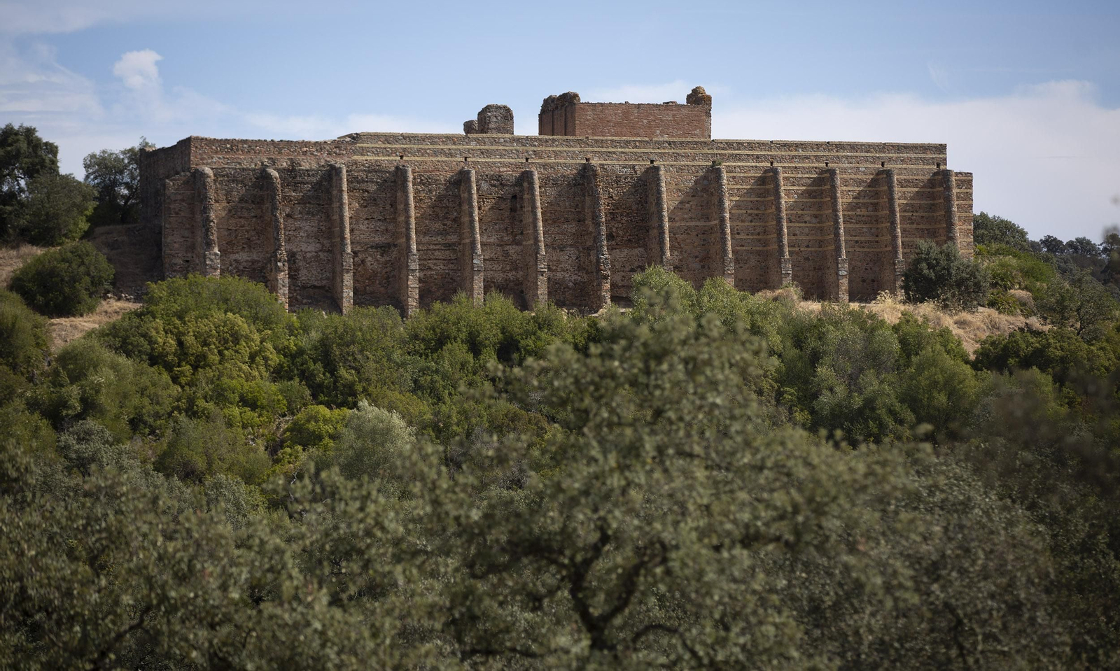 Las espectaculares fotos del yacimiento romano de Munigua