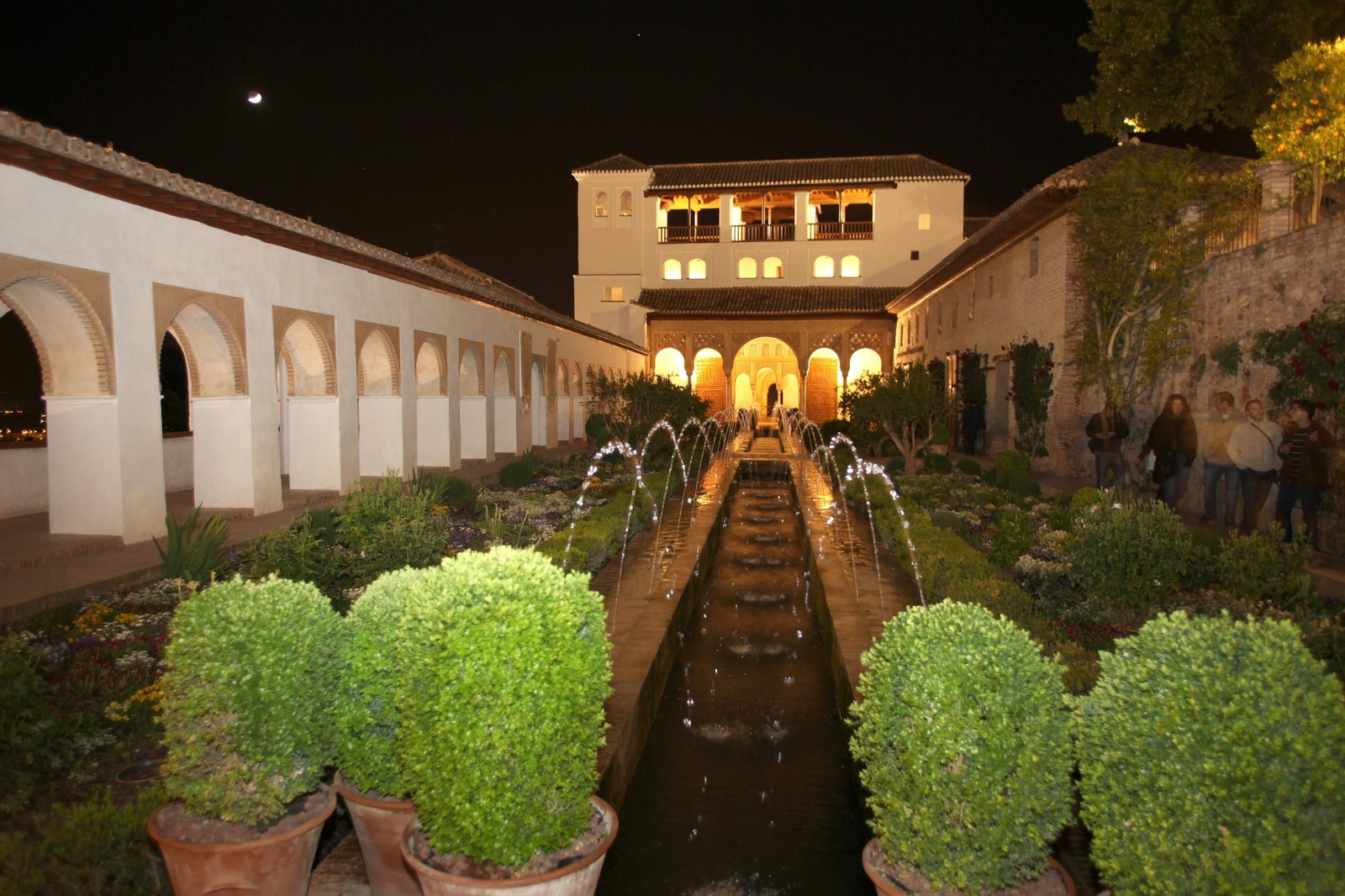 Durante el próximo día 18 tendrán lugar las visitas gratuitas nocturnas al Generalife.