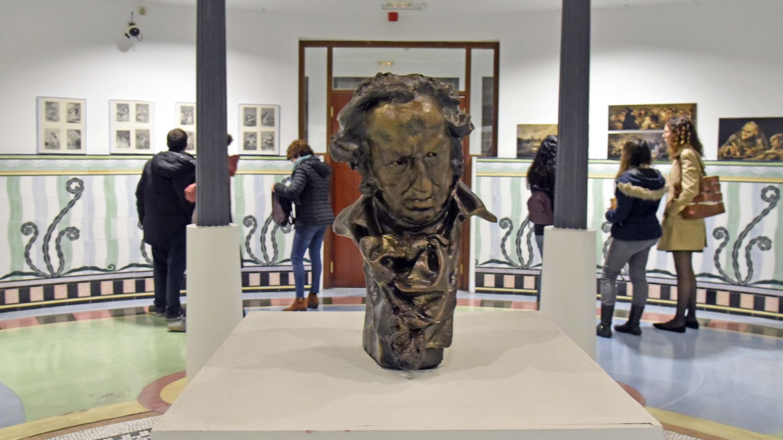 Una de las exposiciones de Algeciras Fantástika de 2019.