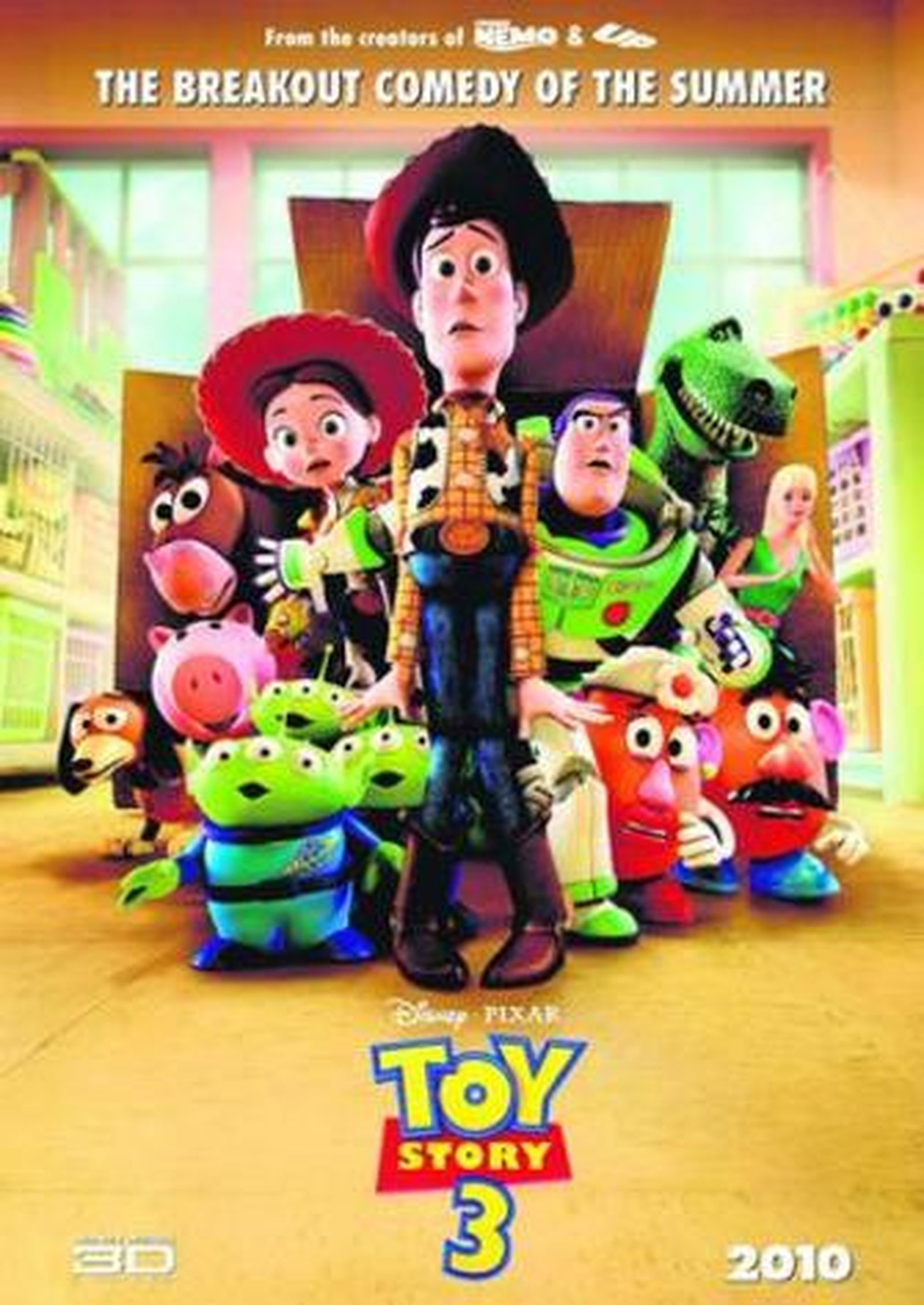 'Toy Story 3', los juguetes se enfrentan a una nueva vida